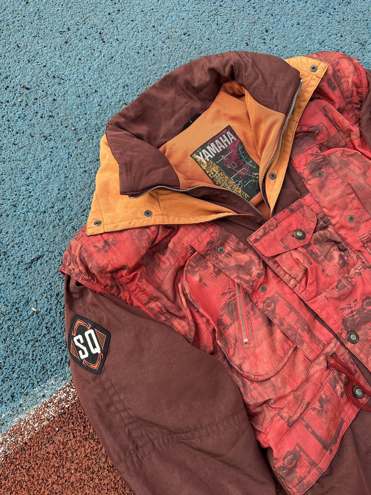 Yamaha Yamaha vintage jacket bomber snow square ski RARE Size US L / EU 52-54 / 3 - 4 Thumbnail