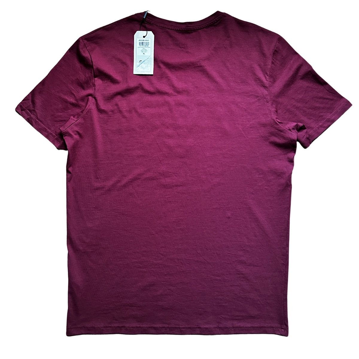 Jack & Jones Men's T-Shirt Burgundy Red Originals Graphic LogoTee XL Size US XL / EU 56 / 4 - 5 Thumbnail