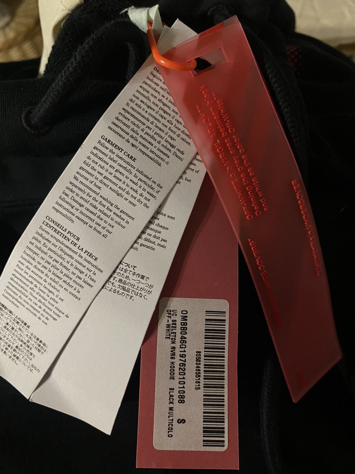 Off-White × Undercover OFF-WHITE X UNDERCOVER Skeleton / Apple RVRS Hoodie Size US S / EU 44-46 / 1 - 9 Thumbnail