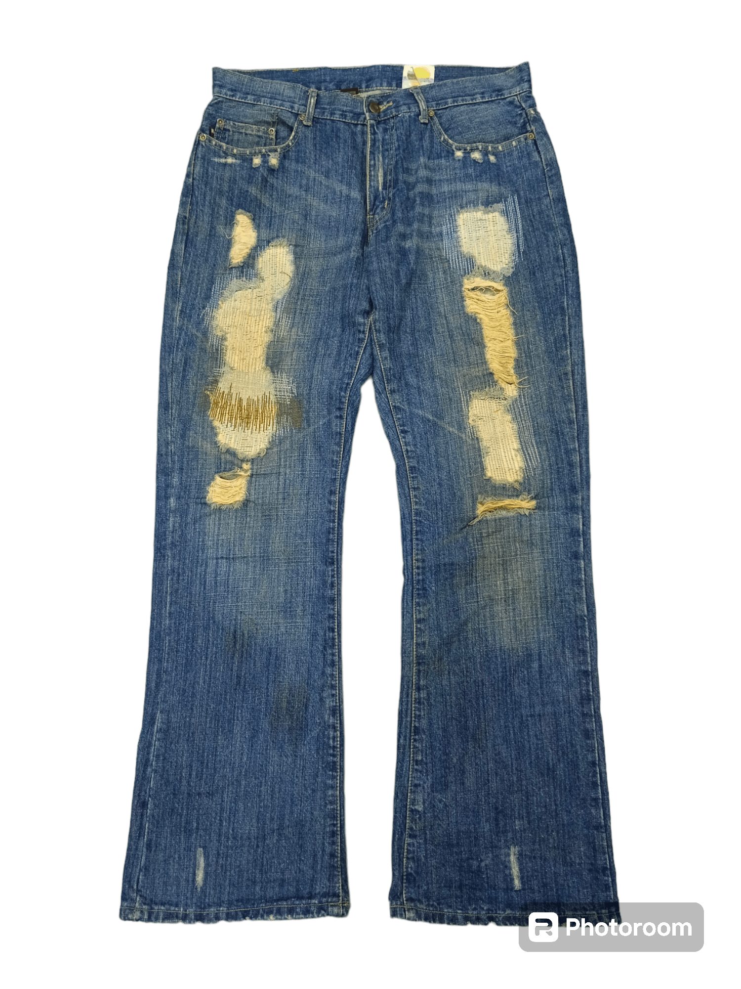 Hollister SICK FLARE HOLLISTER DENIM PANTS Size US 34 / EU 50 - 1 Thumbnail