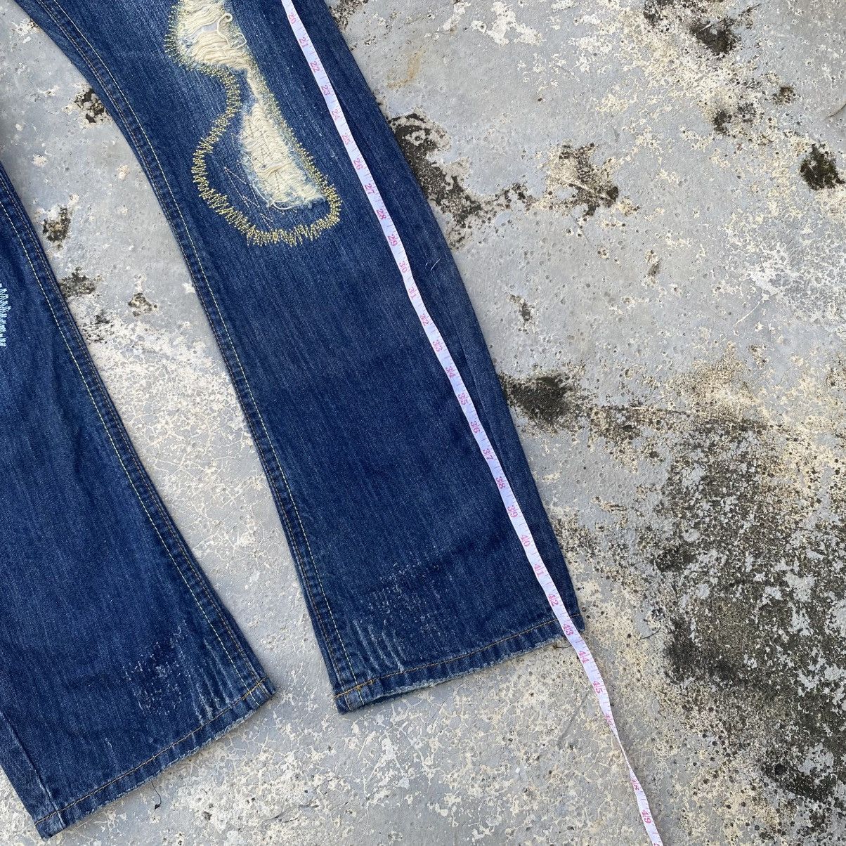 Replay REPLAY ripped patchwork jeans curve legs Size US 32 / EU 48 - 24 Thumbnail