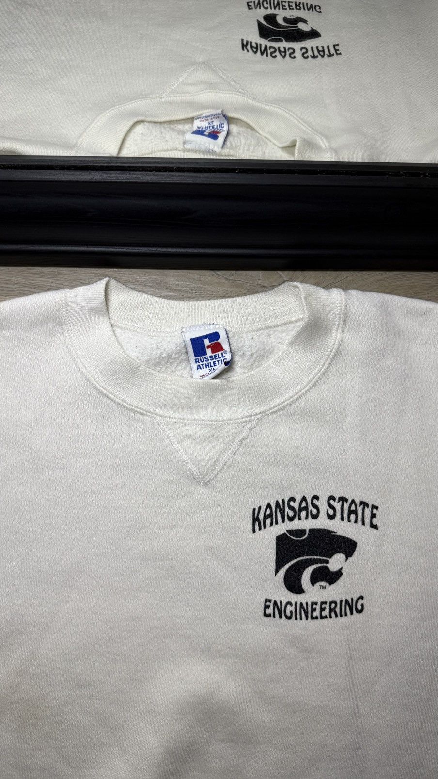 Russell Athletic Vintage / Y2K 1990s Kansas State “Road To Success” Crewneck Size US XL / EU 56 / 4 - 7 Thumbnail