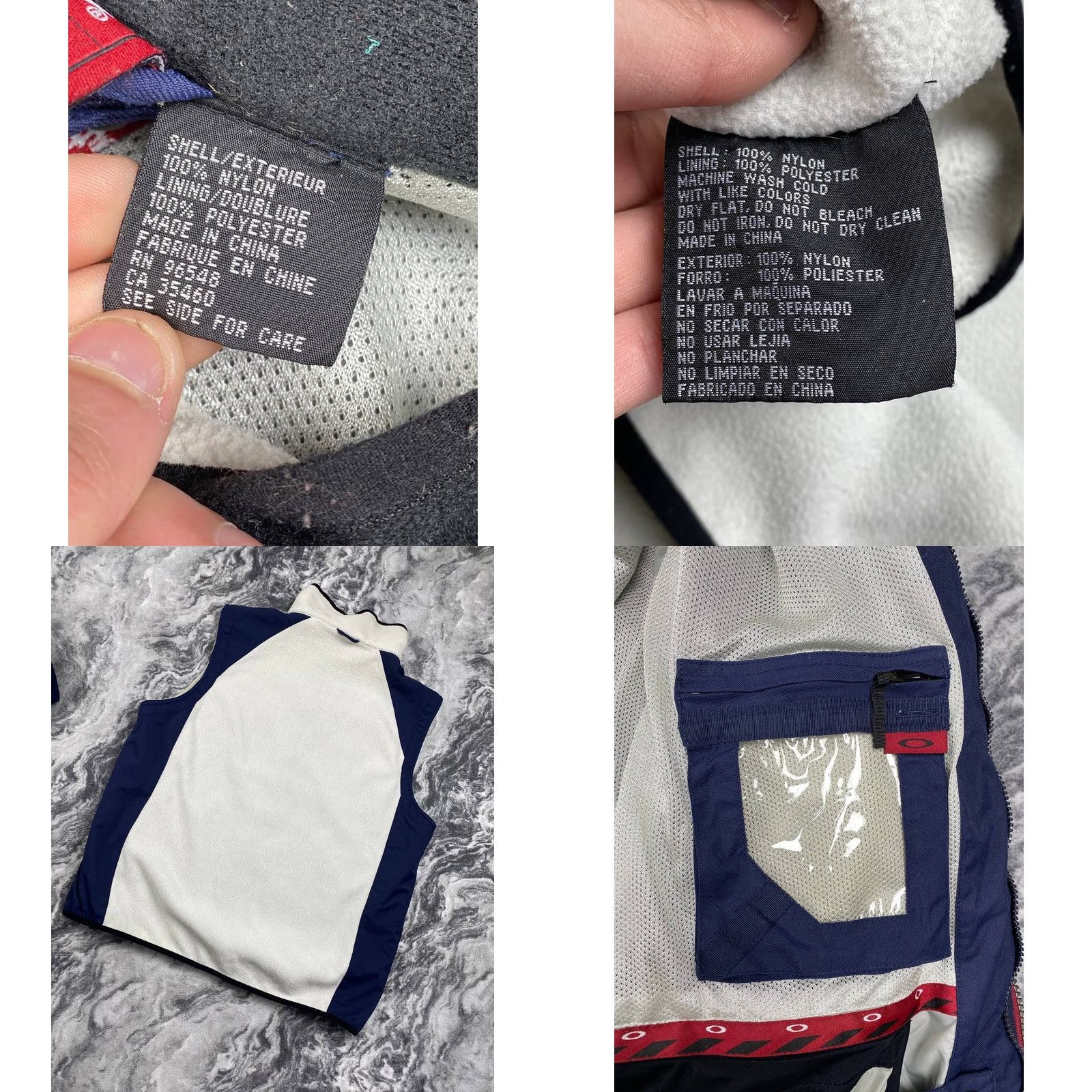 Oakley VINTAGE Oakley Jacket Ski 3 in 1 Vest Blue XL Men Size XL Size US XL / EU 56 / 4 - 9 Thumbnail