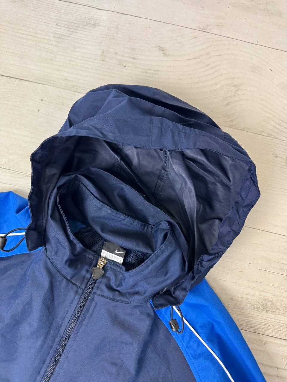 Nike Vintage Nike Windbreaker Jacket Hooded Nylon Swoosh 00s Size US XXL / EU 58 / 5 - 11 Thumbnail