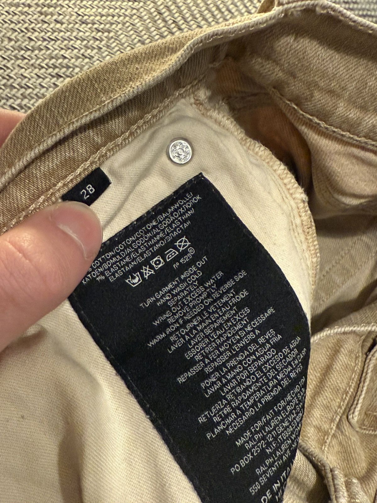 Ralph Lauren RALPH LAUREN MULTI POCKETS CARGO PANTS DUST GREY Size US 28 / EU 44 - 5 Thumbnail