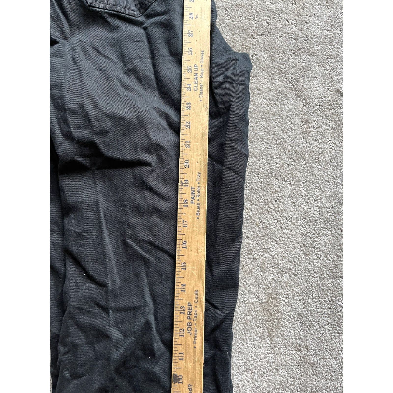 Gloria Vanderbilt Gloria Vanderbilt Jeans Womens Size 12 Black Straight Leg High Rise Denim 31" Inseam Regular Fit American Classic Size 34" / US 12 / IT 48 - 6 Thumbnail