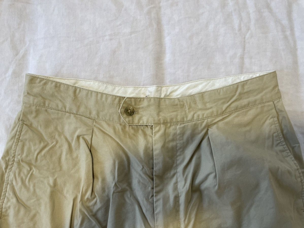 Engineered Garments Engineered Garments Pleated Shorts Beige Size US 30 / EU 46 - 4 Thumbnail