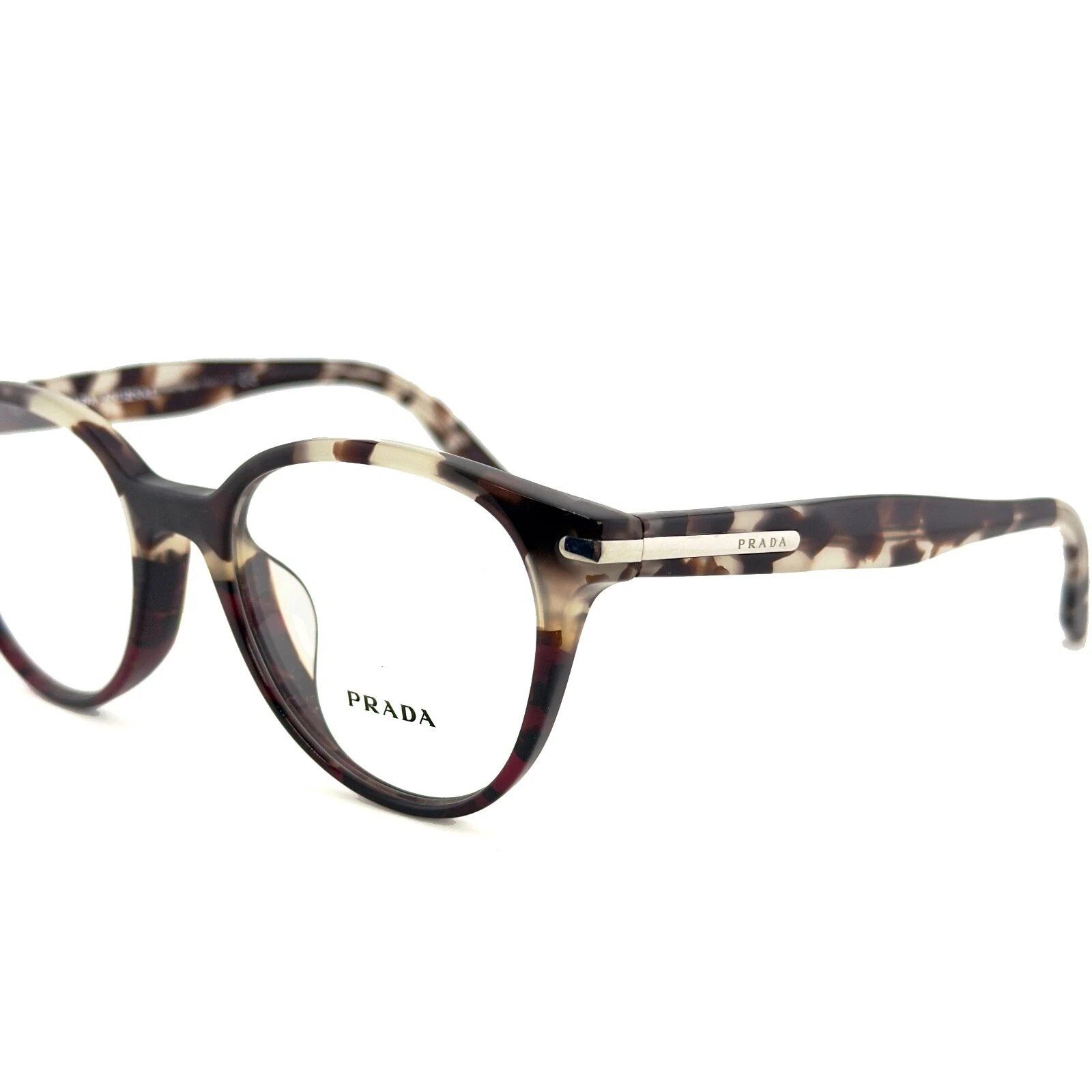 Prada PRADA 07T JOURNAL PR07TV Brown Eyeglasses Optical Frame Size ONE SIZE - 8 Thumbnail