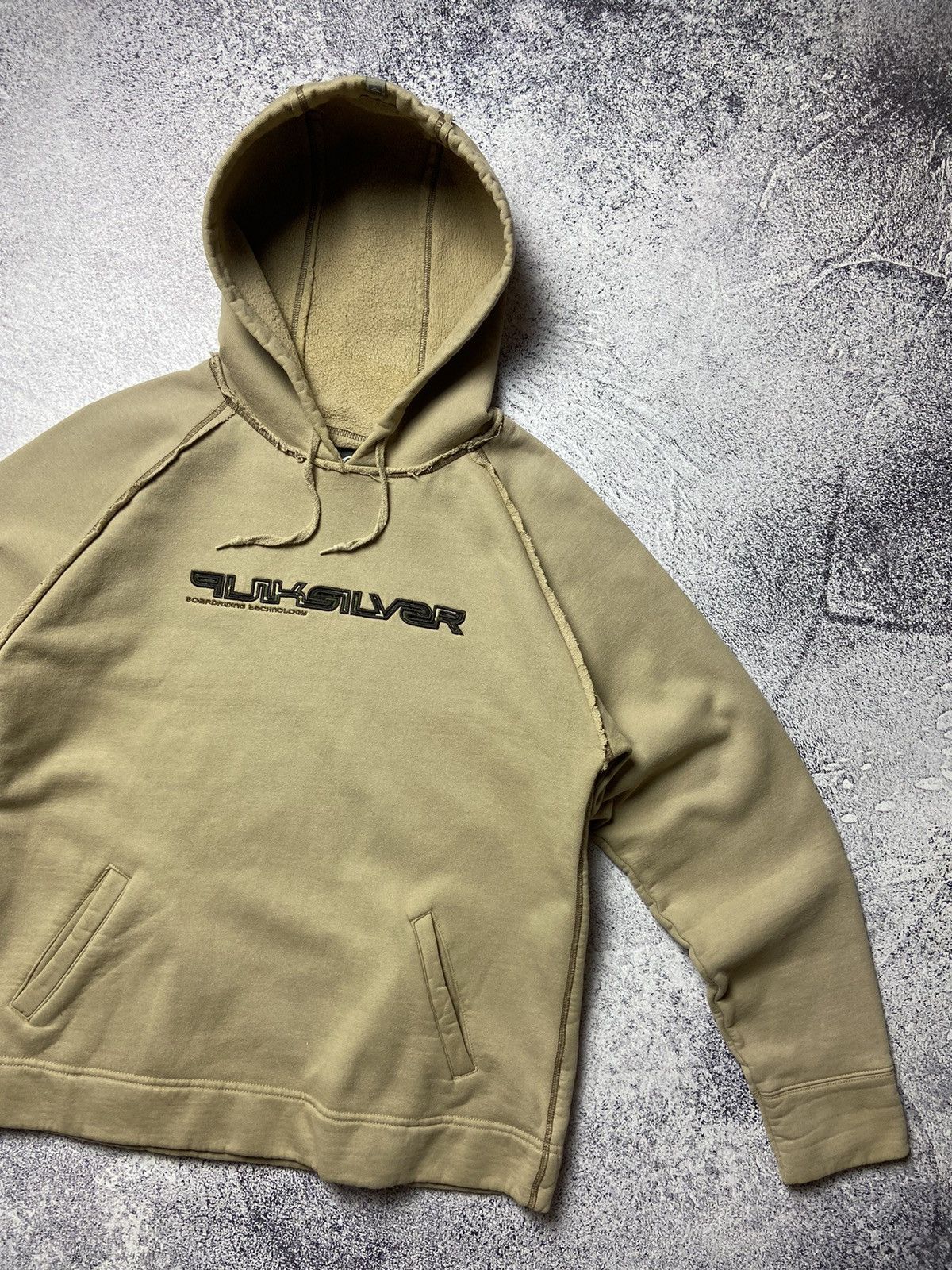 Quiksilver Vintage 90s Quiksilver Hoodie Big Logo Australian Surf Skate Size US L / EU 52-54 / 3 - 5 Thumbnail