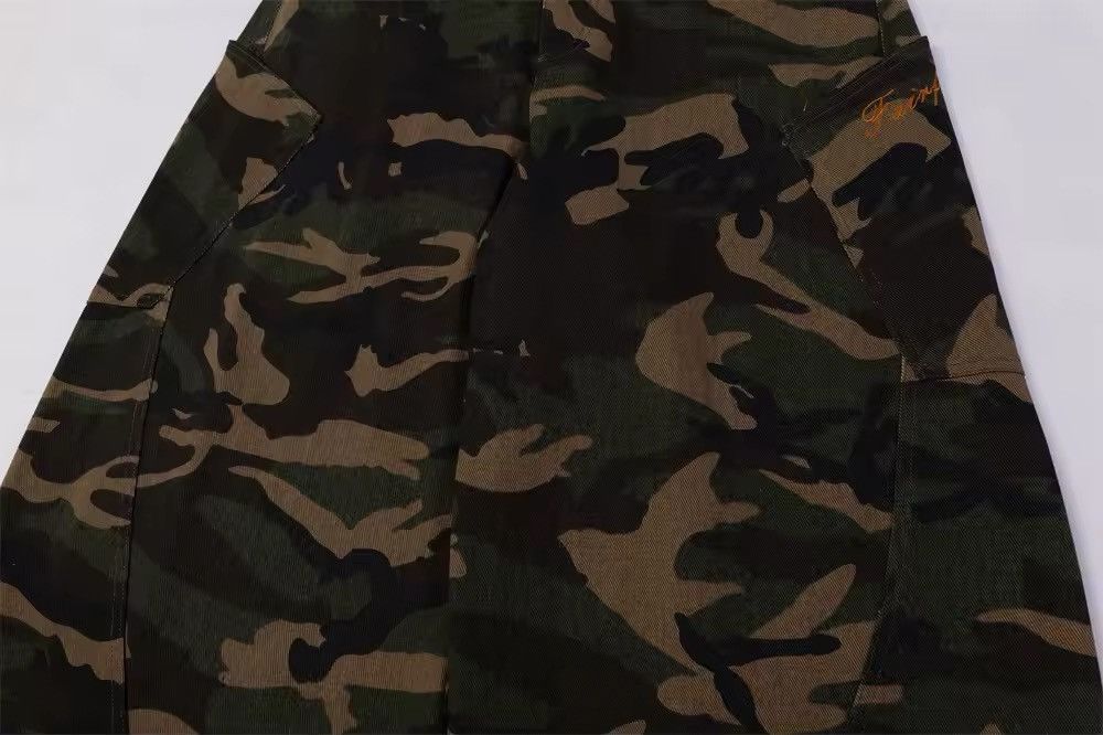 Designer × Other Camouflage Baggy Streetwear Loose Wide Leg Pants Size US 31 - 8 Thumbnail