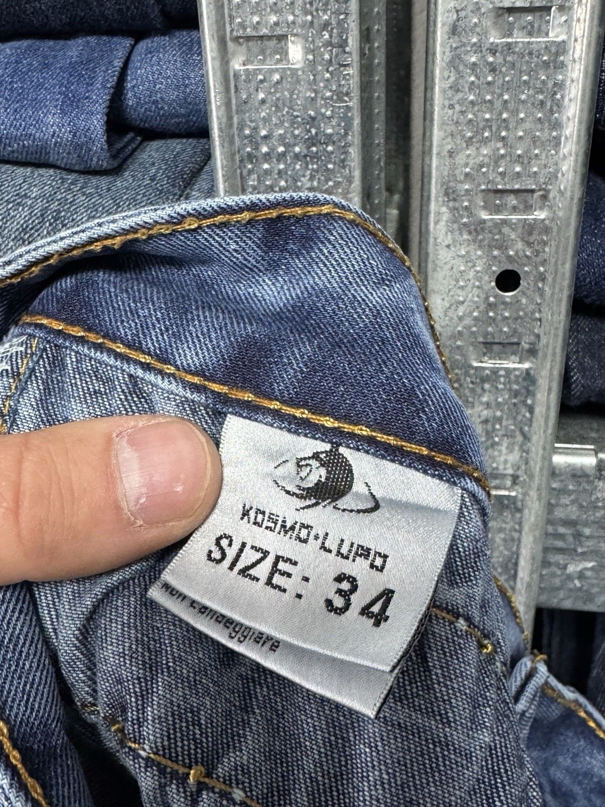Other Kosmo Lupo y2k Denim Zipper Japan Style Distressed Jeans Size US 34 / EU 50 - 13 Thumbnail