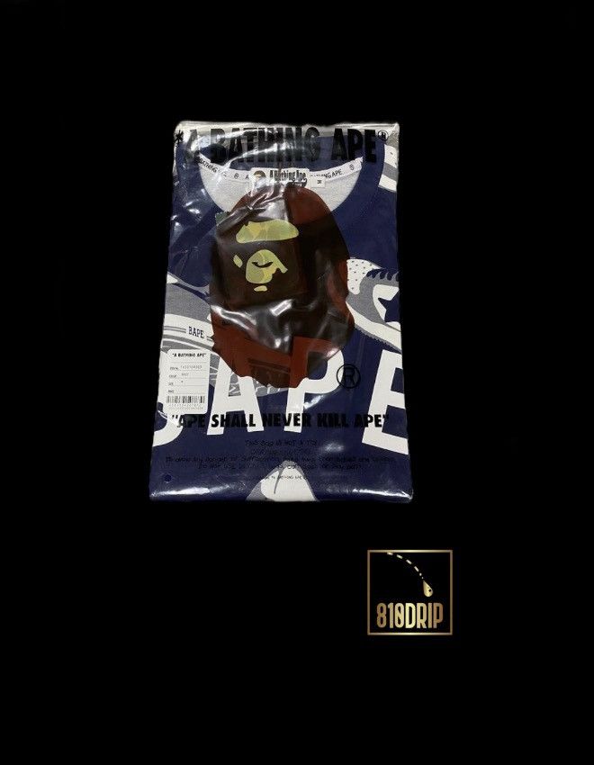 Bape Random Bapesta Tee Size US M / EU 48-50 / 2 - 3 Thumbnail