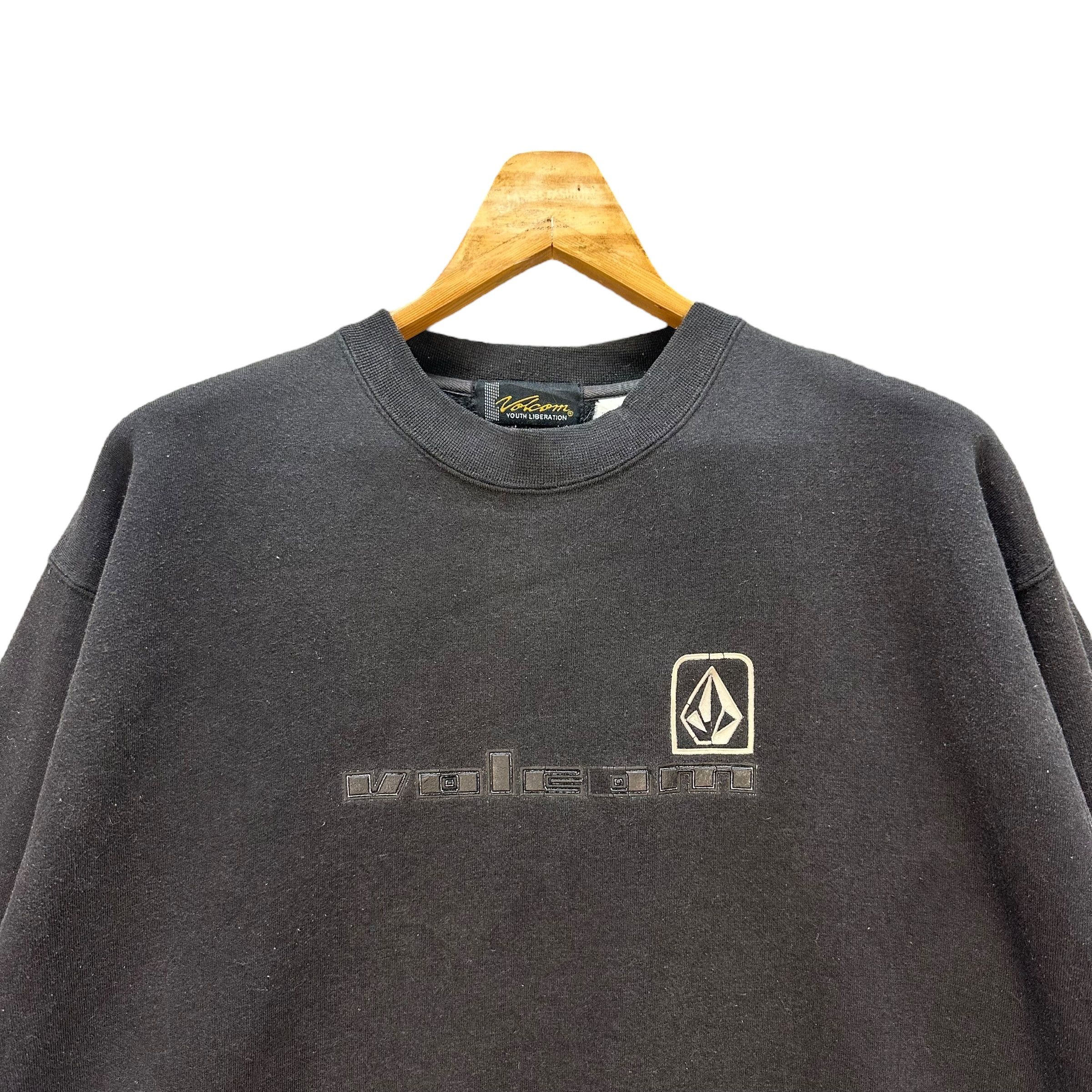 Volcom Volcom Youth Liberation Big Logo Sweatshirt #9198-69 Size US L / EU 52-54 / 3 - 2 Thumbnail