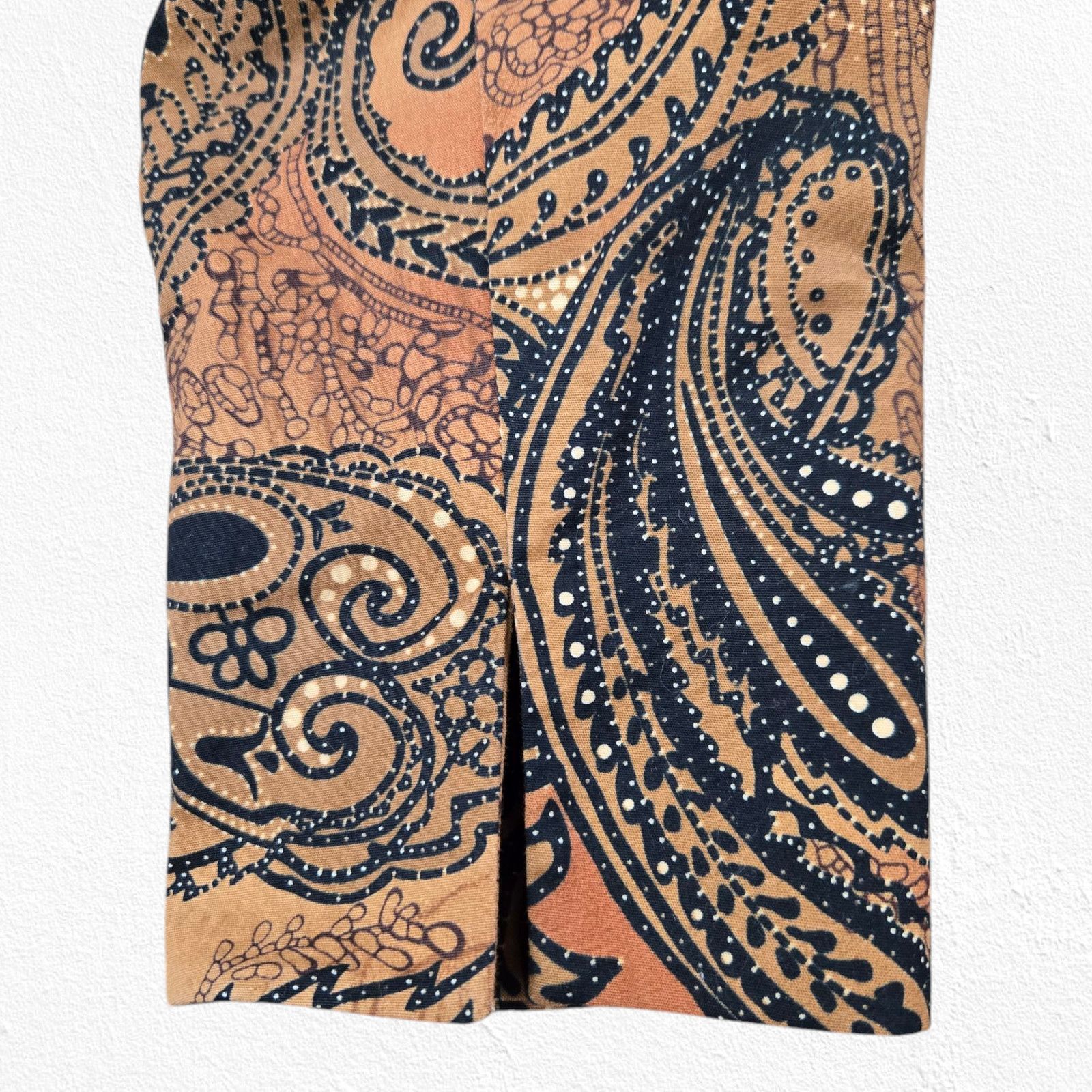 Other Y2K Brown Black Paisley Blazer Jacket Size 6 Petite Size M / US 6-8 / IT 42-44 - 6 Thumbnail
