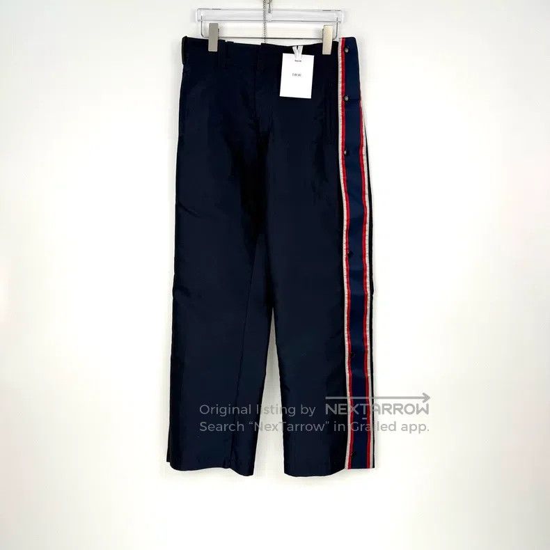 Dior Dior Dark blue classic logo button trousers Size 24" / US 00 / IT 34 - 3 Thumbnail