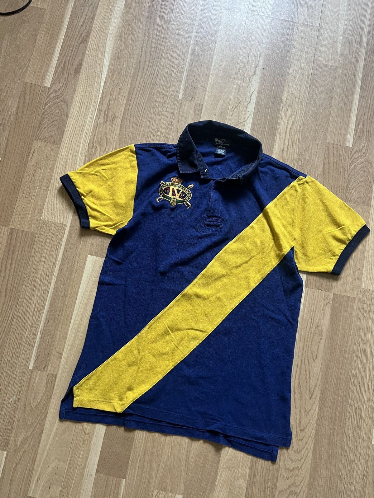 Polo Ralph Lauren × Ralph Lauren × Vintage Vintage polo shirt Ralph Lauren chief keef style number 3 Size US M / EU 48-50 / 2 - 5 Thumbnail