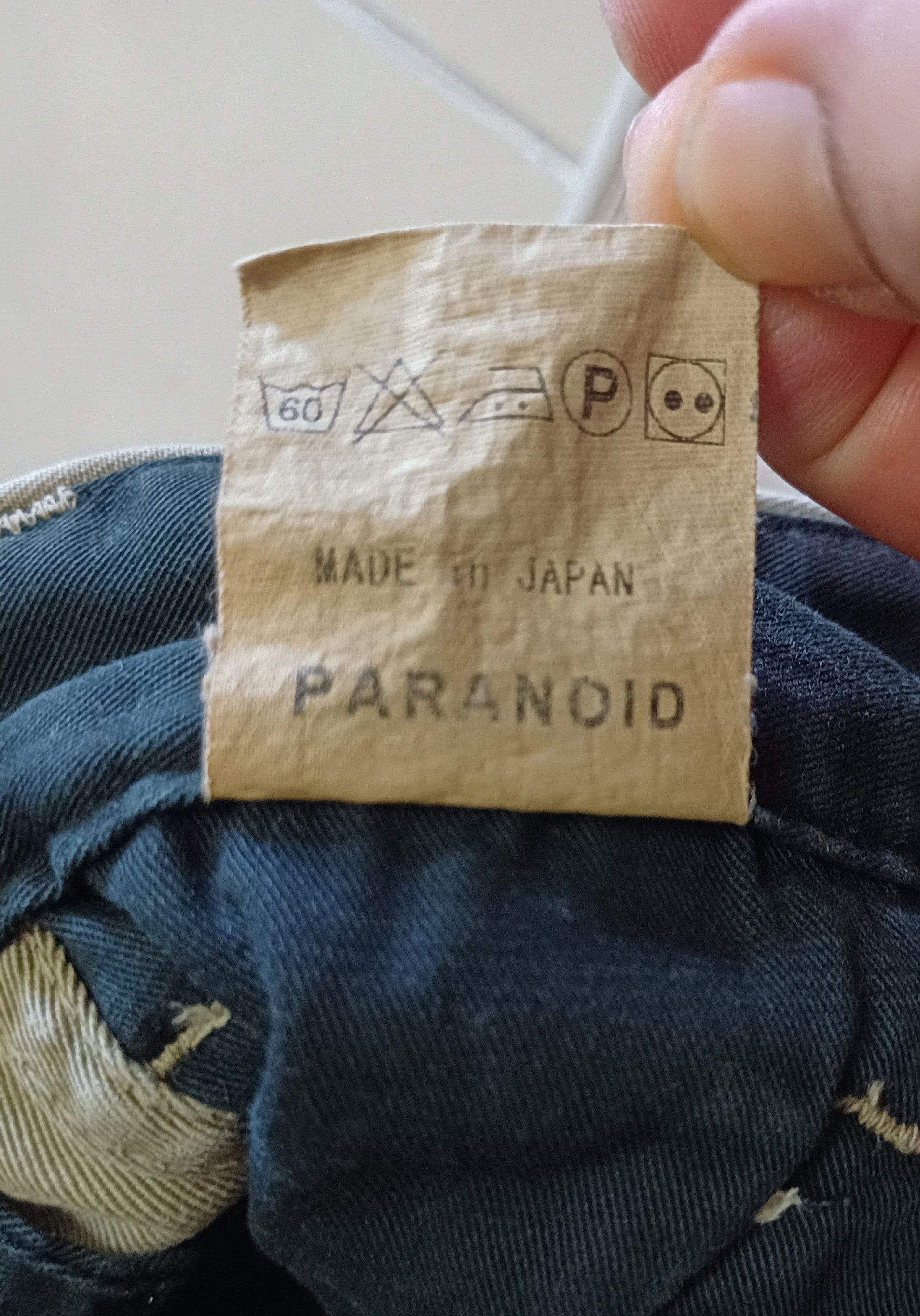 Designer Nice design PARANOID flared pants..double knee Size US 30 / EU 46 - 9 Thumbnail