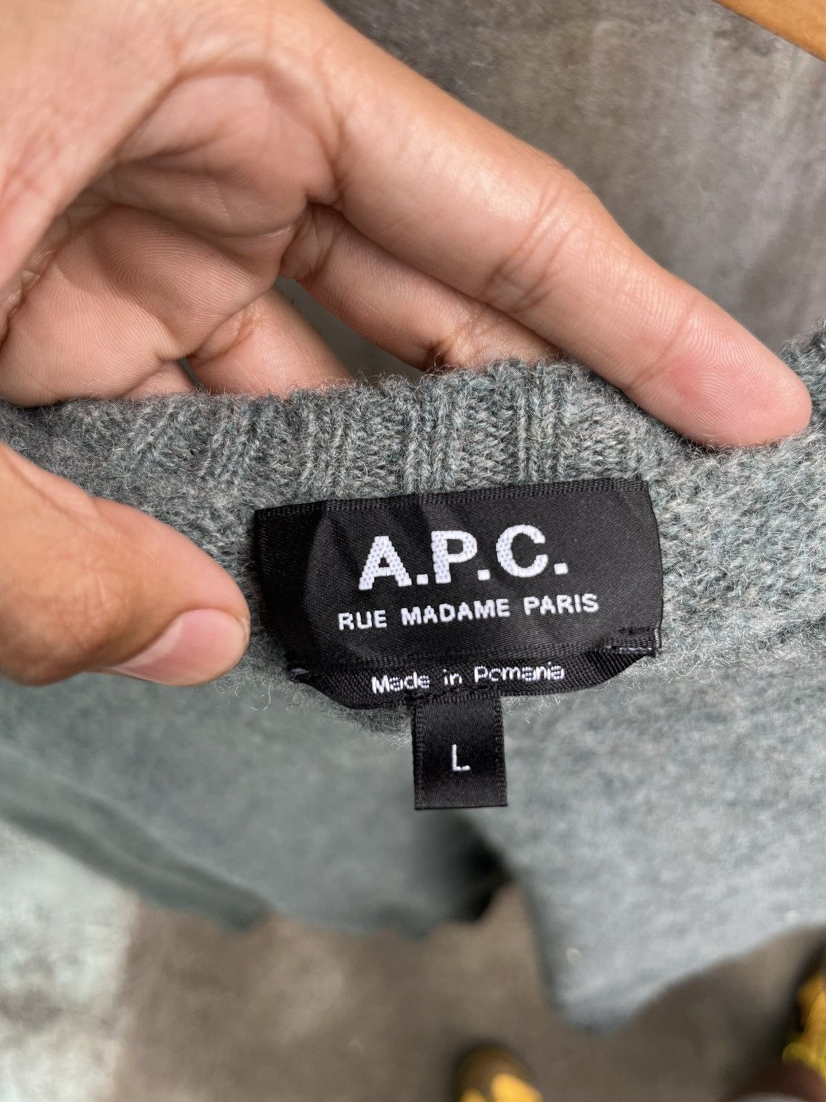 A.P.C. Wool Sweater Size US M / EU 48-50 / 2 - 6 Thumbnail