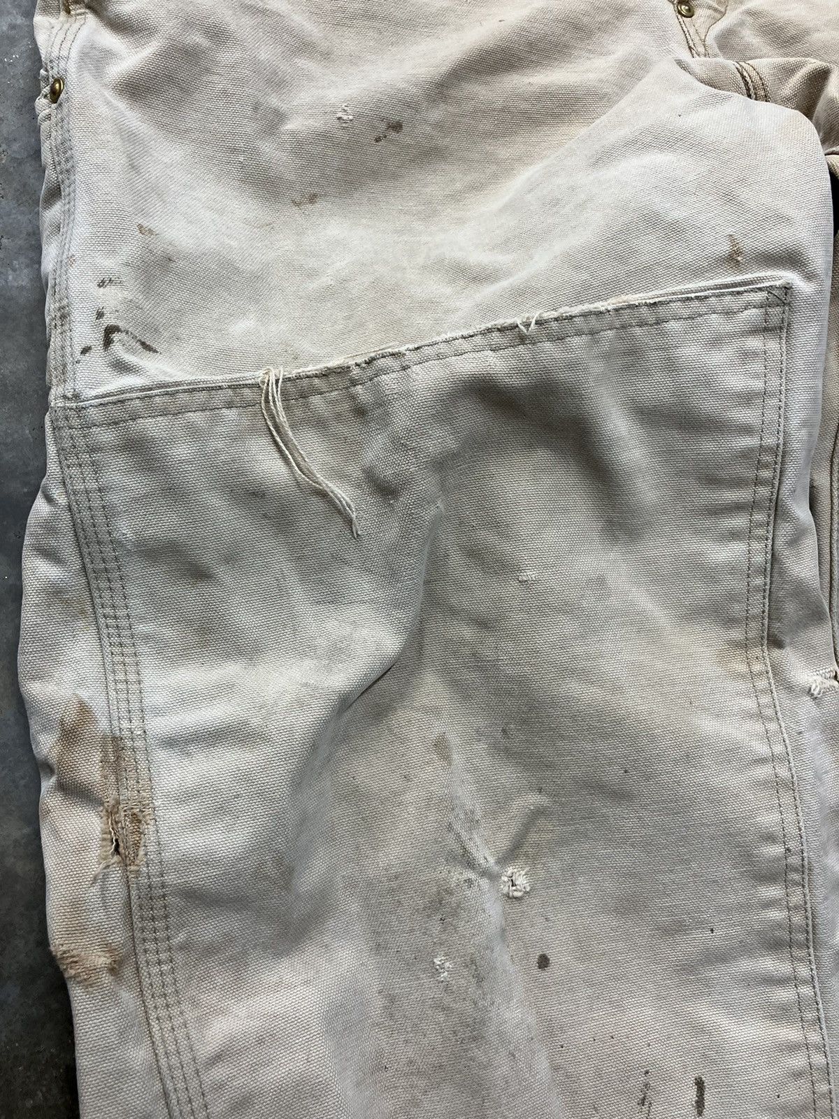 Carhartt × Vintage Thrashed 80’s Carhartt Overalls Size US 40 / EU 56 - 4 Thumbnail