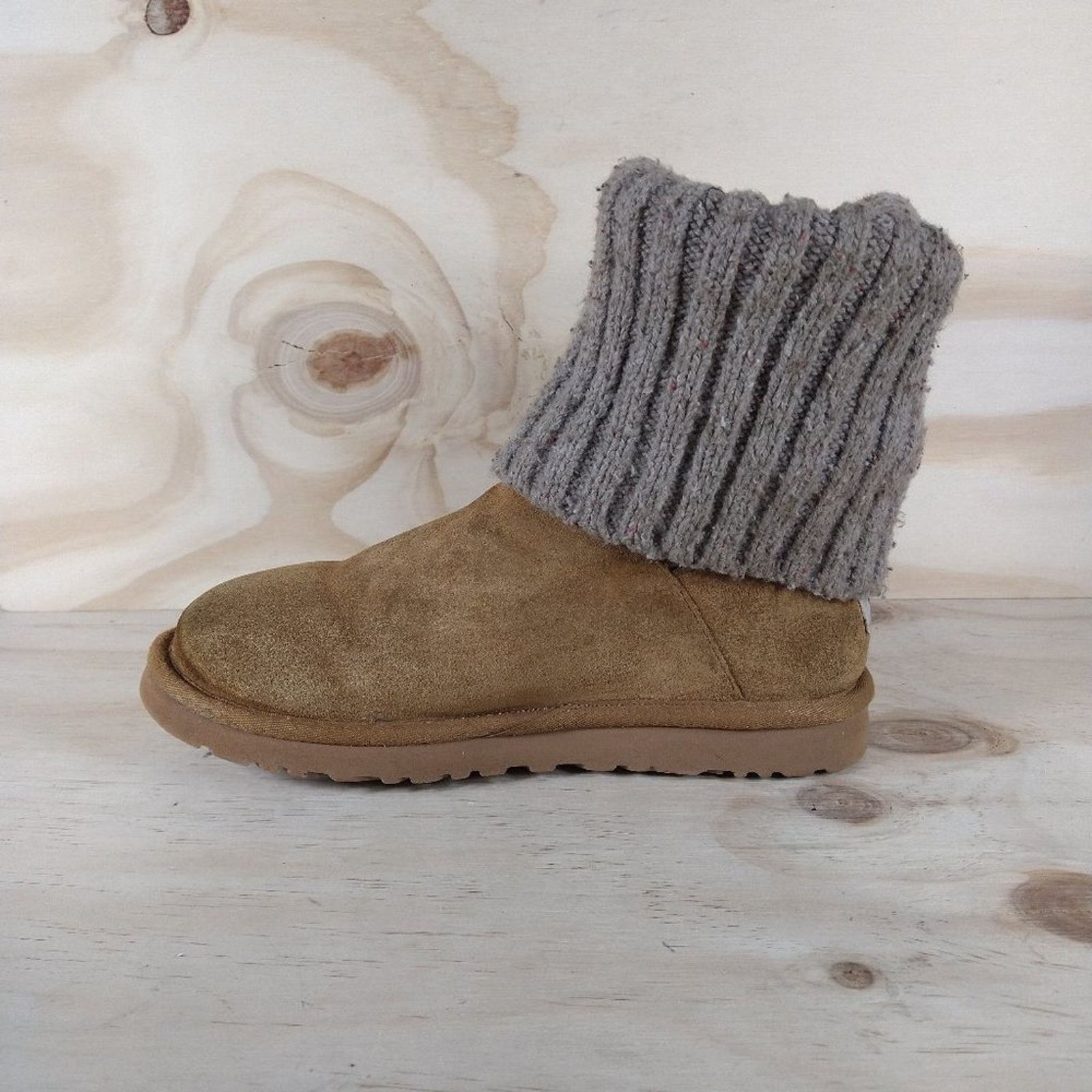 Ugg UGG Australia - ''Cambridge'' - Boots - Brown/Gray Women's 7 Size US 7 / IT 37 - 5 Thumbnail