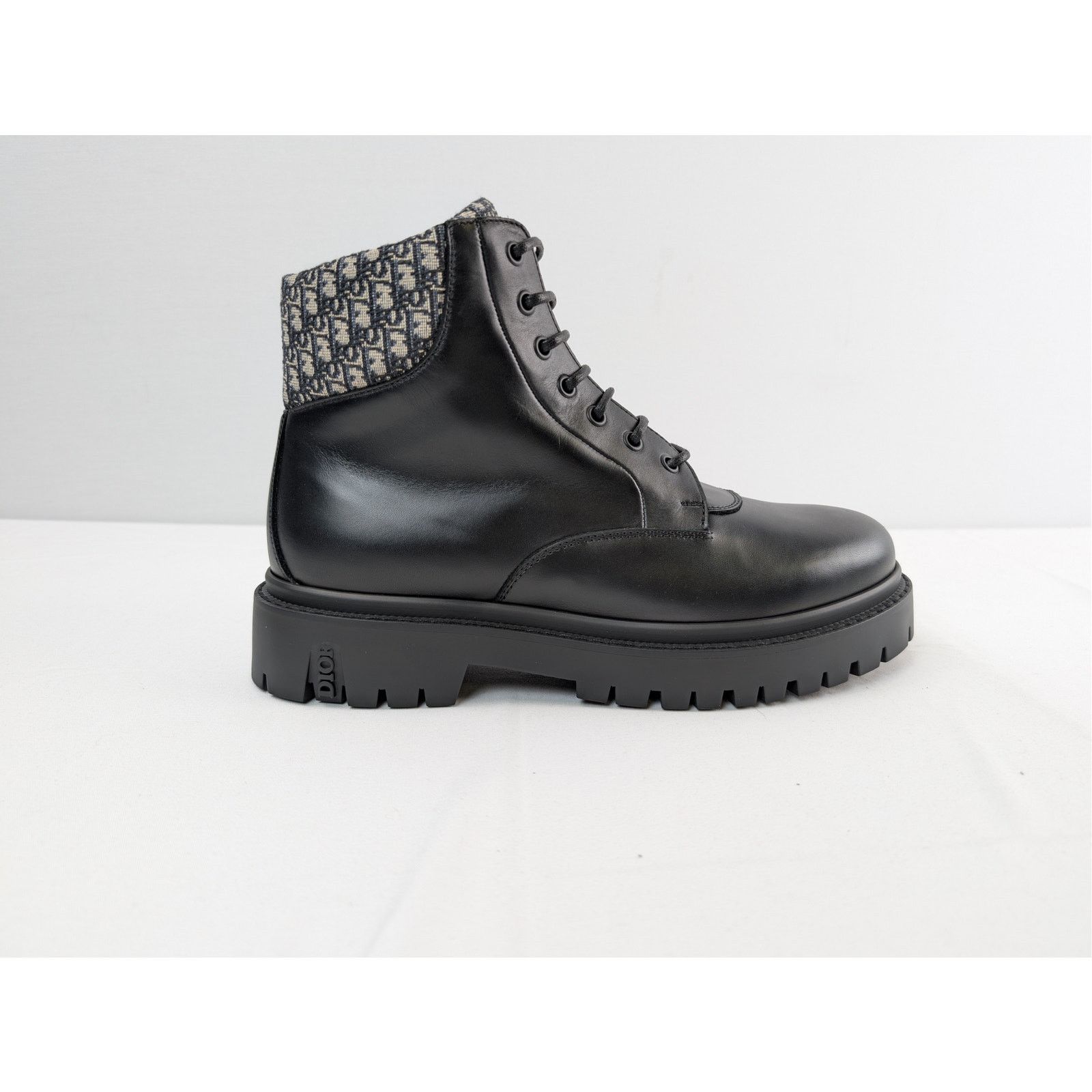Dior o1rshd1 Oblique jacquard Explorer III Ankle Boot in black Size US 8.5 / EU 41-42 - 4 Thumbnail