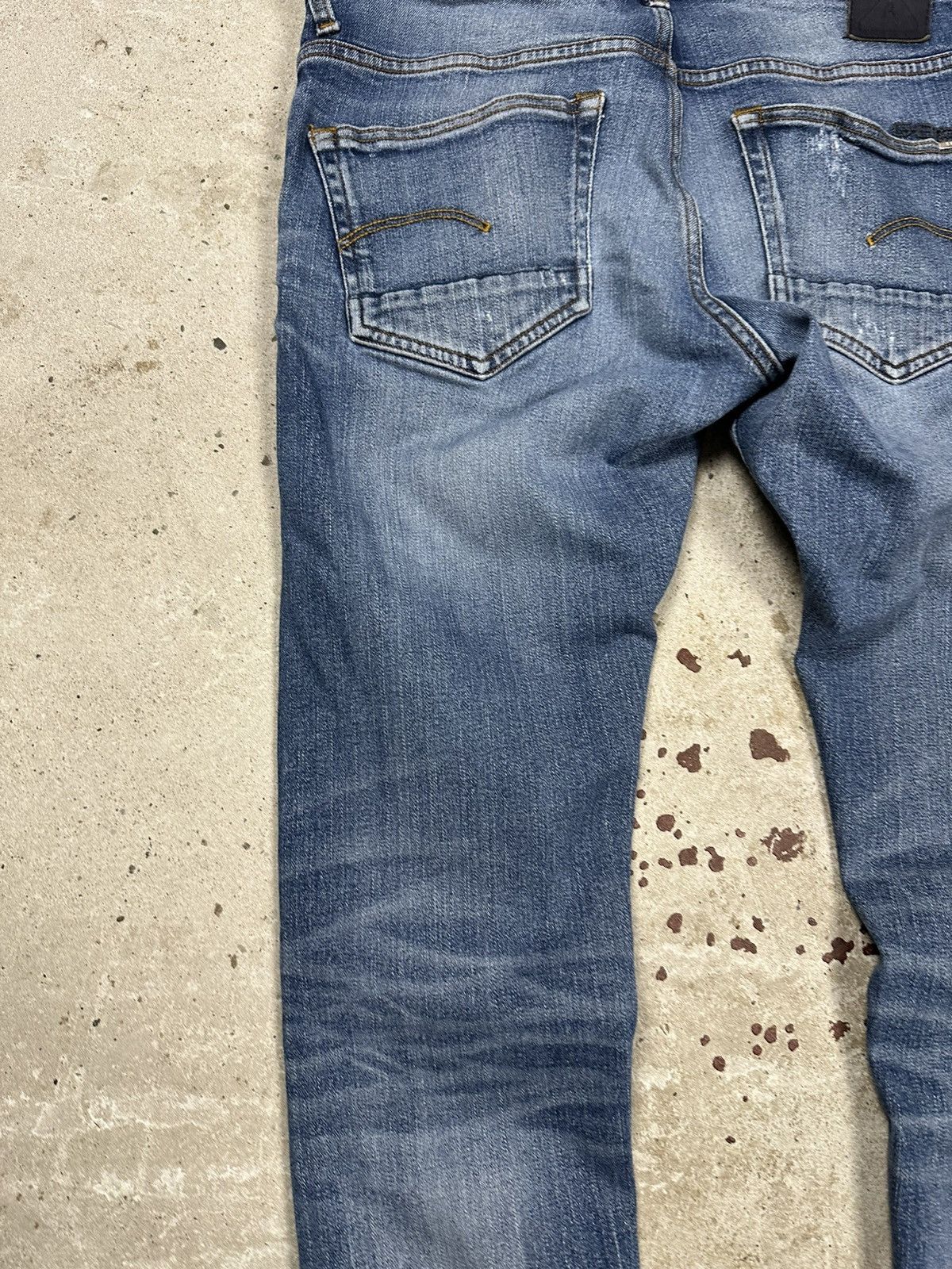 G-Star Vintage Y2K G Star Raw Selvedge 3301 Denim Pants Jeans Size US 32 / EU 48 - 15 Thumbnail