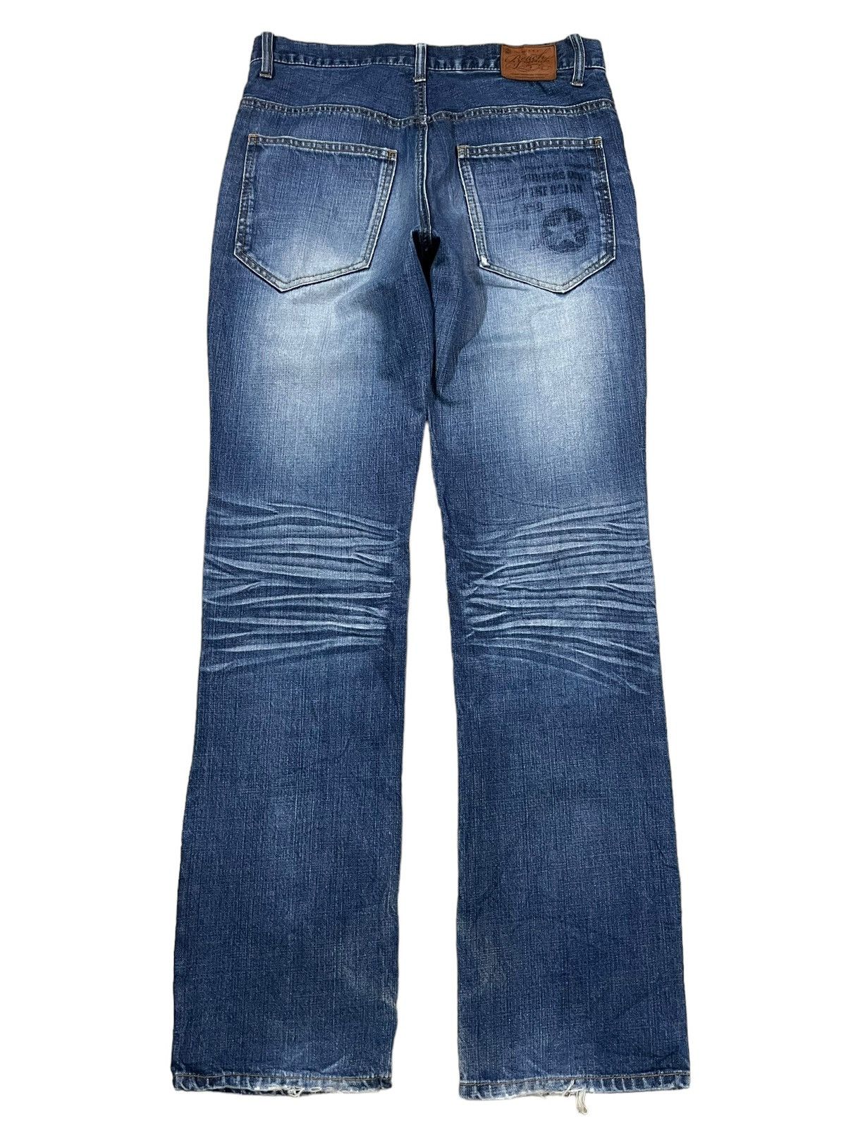 Japanese Brand Vintage Japanese Sound Beach Spellout Surfer Style Jeans Size US 31 - 5 Thumbnail