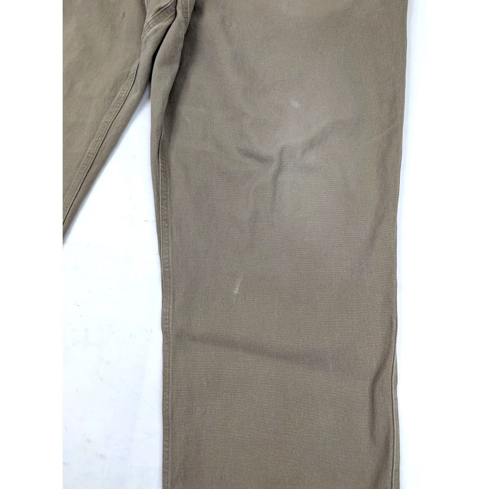 Vintage Duluth Pants Flex Fire Hose Standard Fit Men 42x30 Beige Khakis 5-Pocket Workwear Regular Mens Pants Flex Fire Hose Beige Size US 38 / EU 54 - 2 Thumbnail