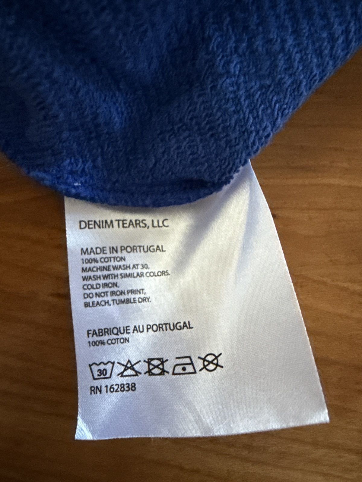 DENIM TEARS Denim Tears Blue Sweatpants Large Size US 31 - 17 Thumbnail