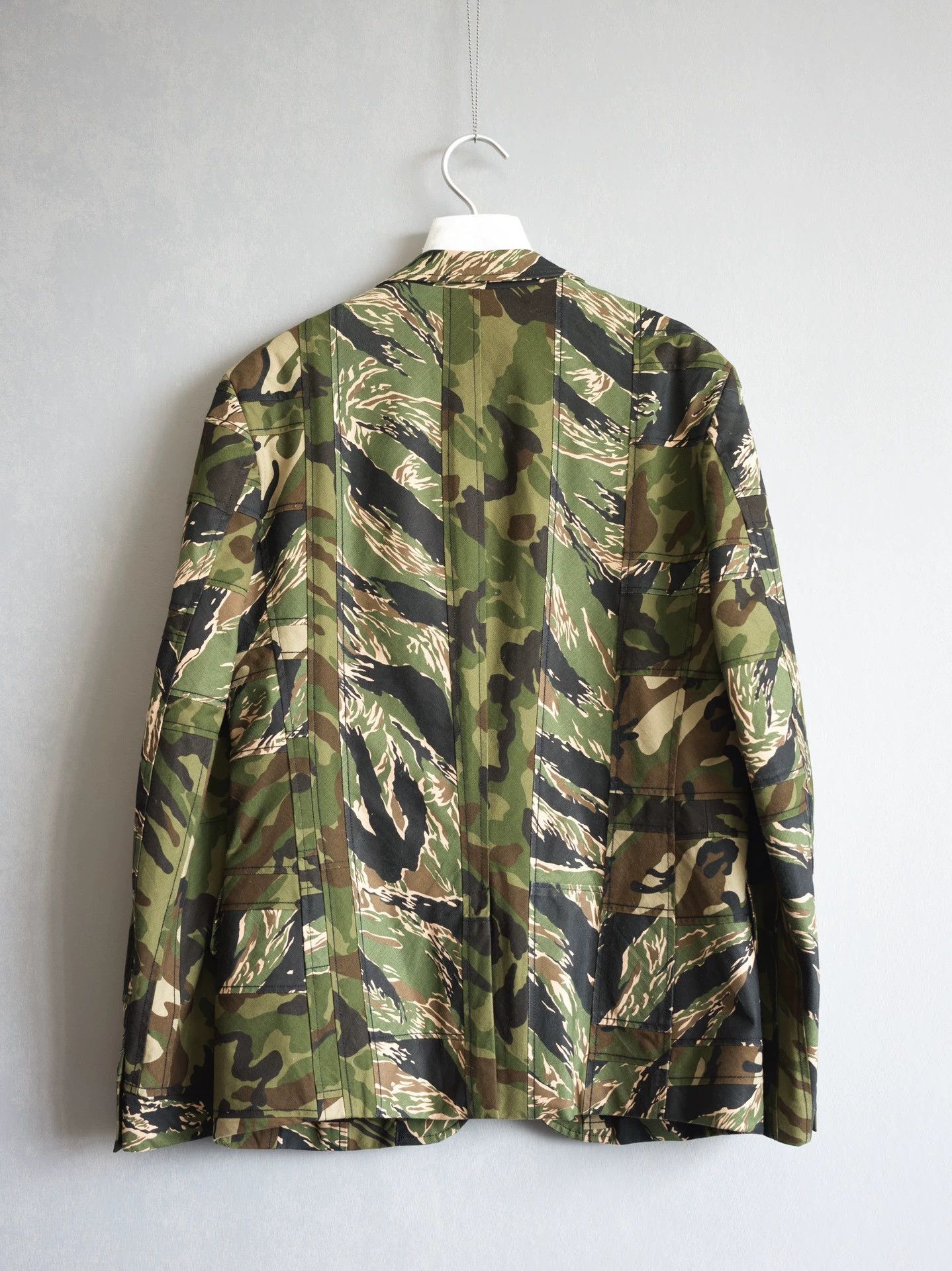 Yohji Yamamoto Yohji Yamamoto 10AW Camo Patchwork Jacket Size 2 Size US M / EU 48-50 / 2 - 3 Thumbnail