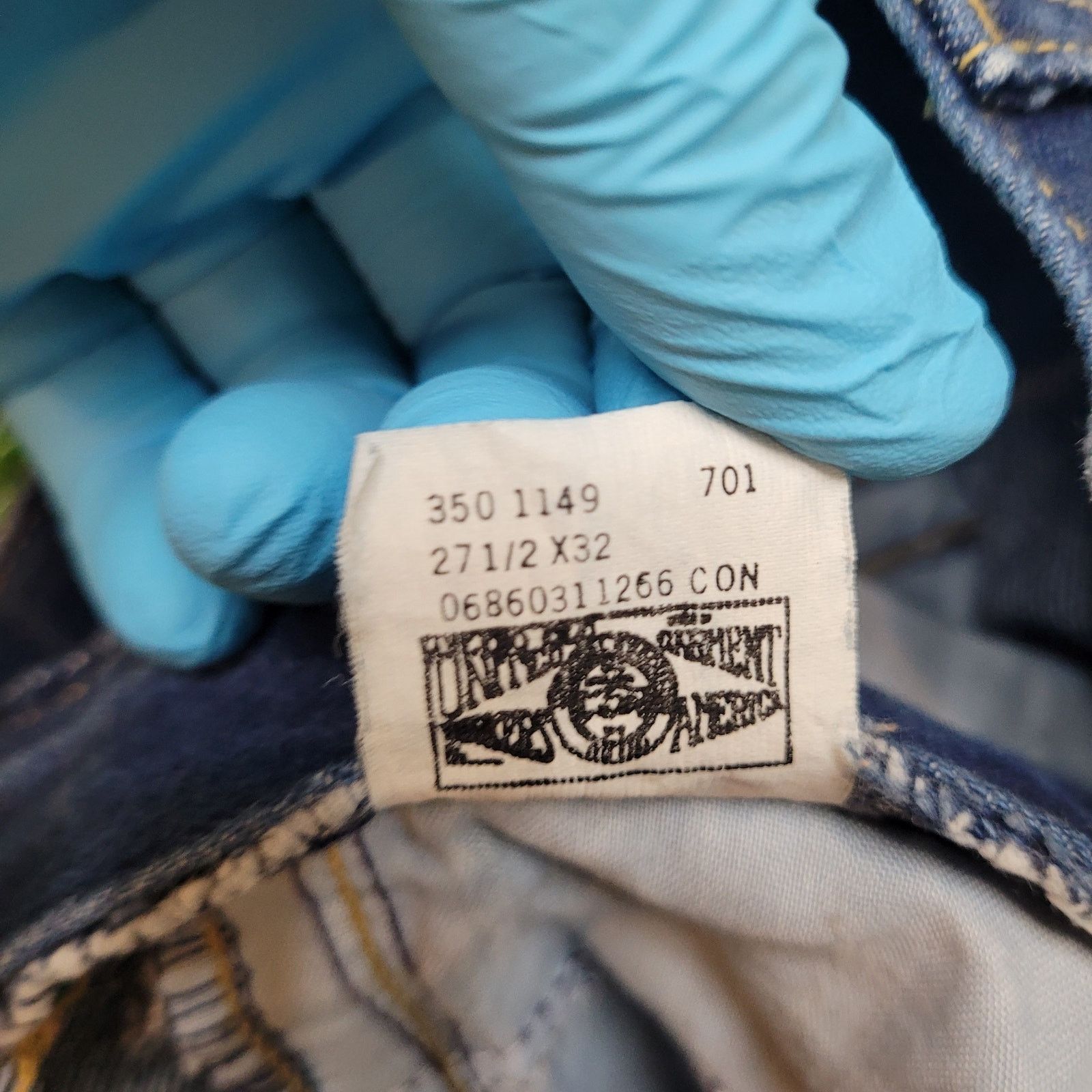 Lee VTG 80s Lee High Rise Mom Jeans Womens 27x32 Pleated Tapered Size 27" / US 4 / IT 40 - 8 Thumbnail