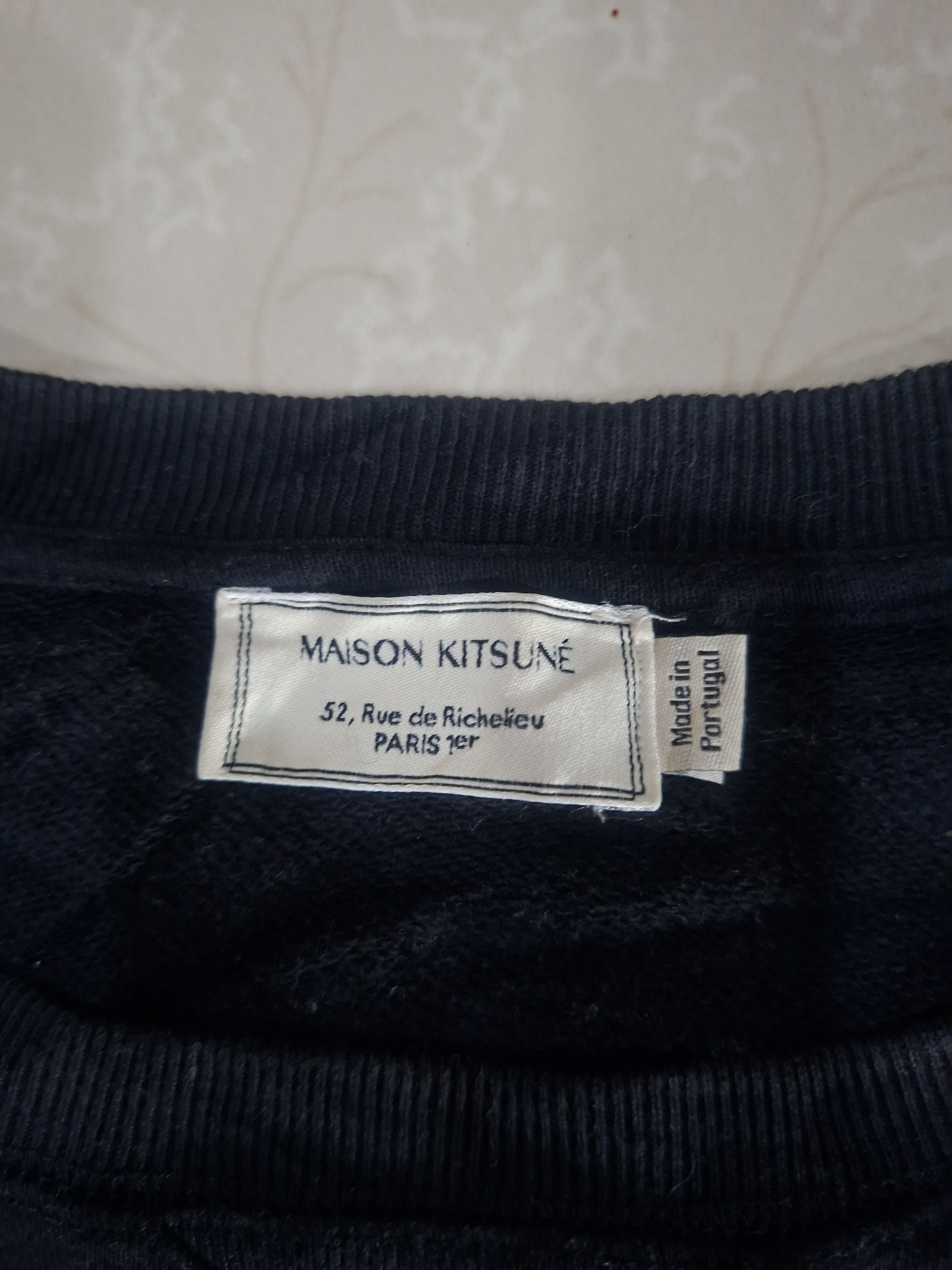 Maison Kitsune Maison Kitsuné Tricolor Fox Sweatshirt Size US L / EU 52-54 / 3 - 4 Thumbnail