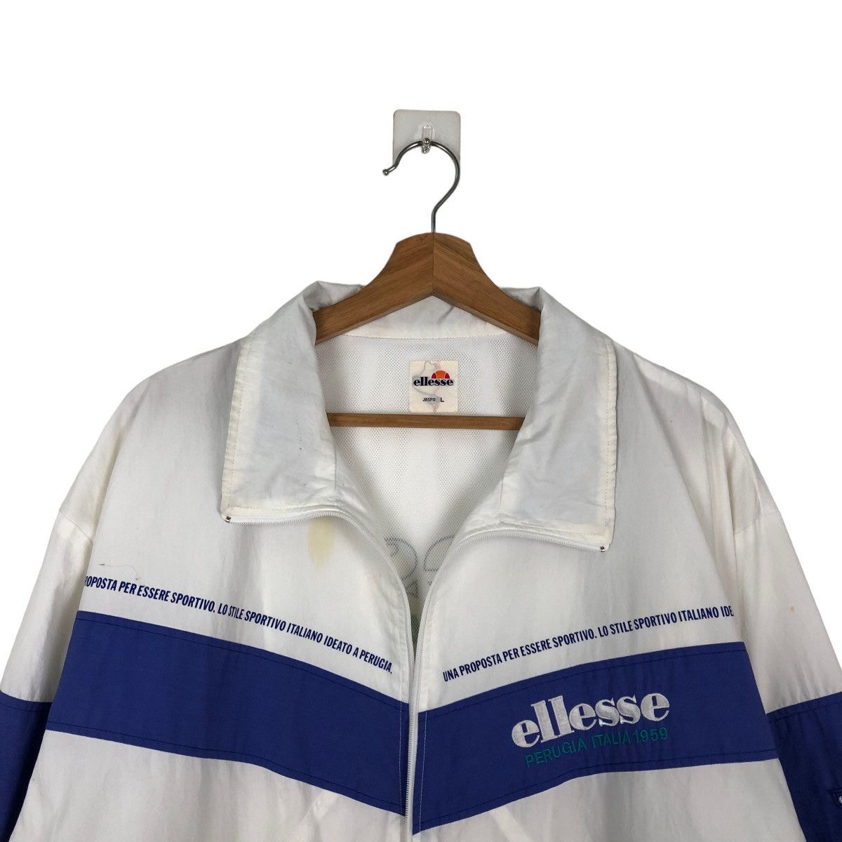 Japanese Brand 🔥90’s VINTAGE BOMBER JACKET ELLESSE BIG LOGO STREETWEAR Size US L / EU 52-54 / 3 - 2 Thumbnail