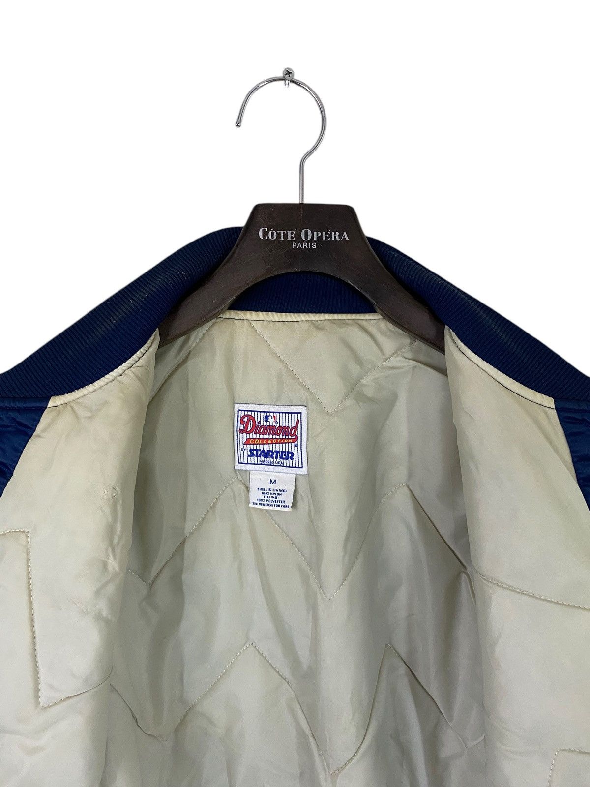 Starter Vintage 80s Diamond collection starter varsity satin jacket Size US M / EU 48-50 / 2 - 6 Thumbnail