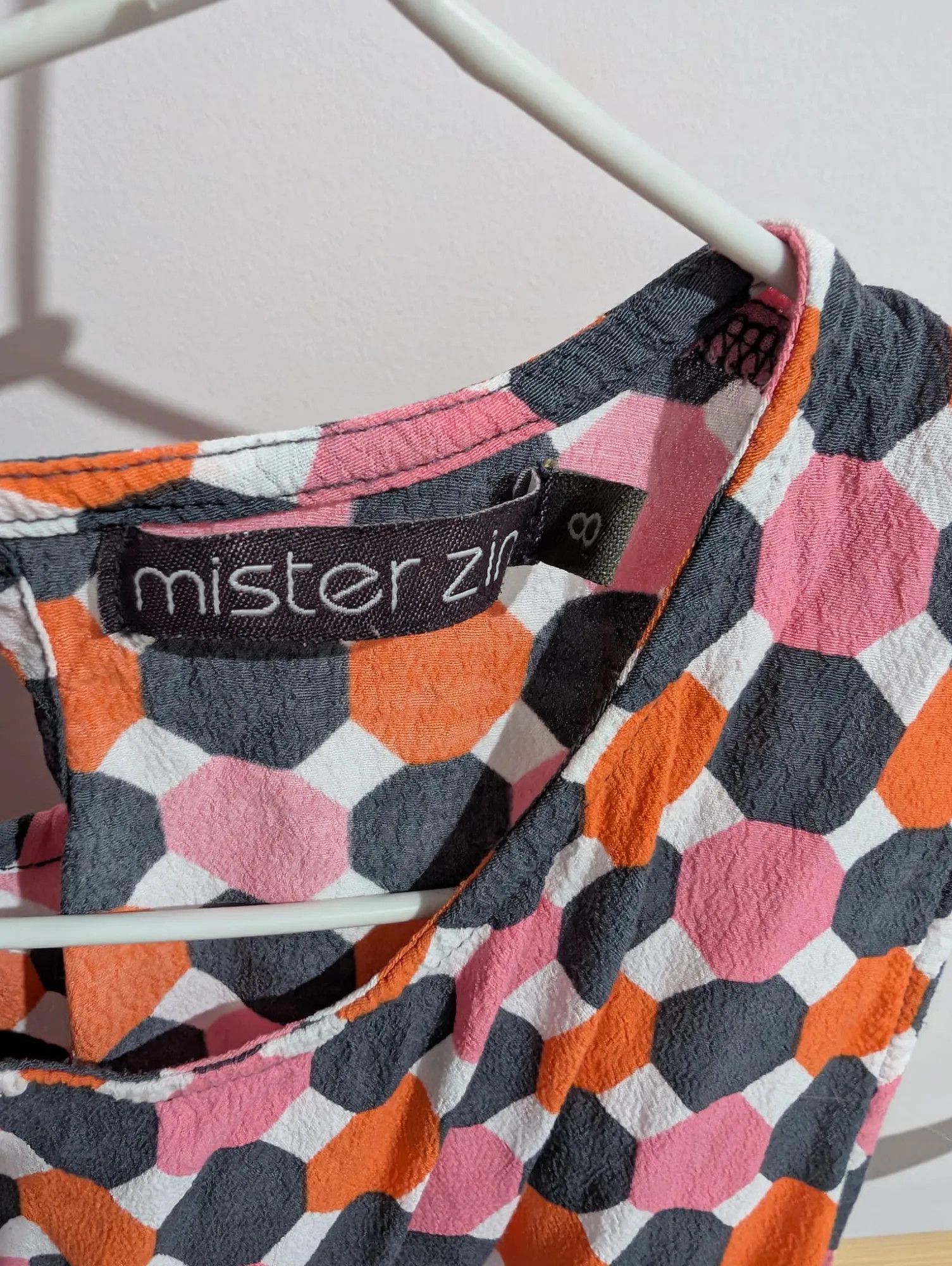 Other Mister Zimi Geometric Hexagon Pattern Sleeveless Tank Top Size 8 Size US XXS / EU 40 - 2 Thumbnail