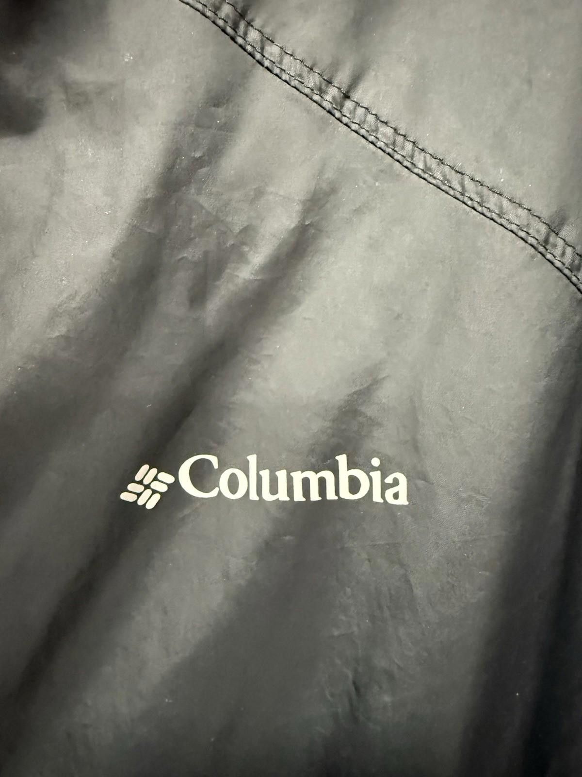 Columbia Columbia Hooded Windbreaker Rain Jacket Mens 2X Black Size US XXL / EU 58 / 5 - 9 Thumbnail