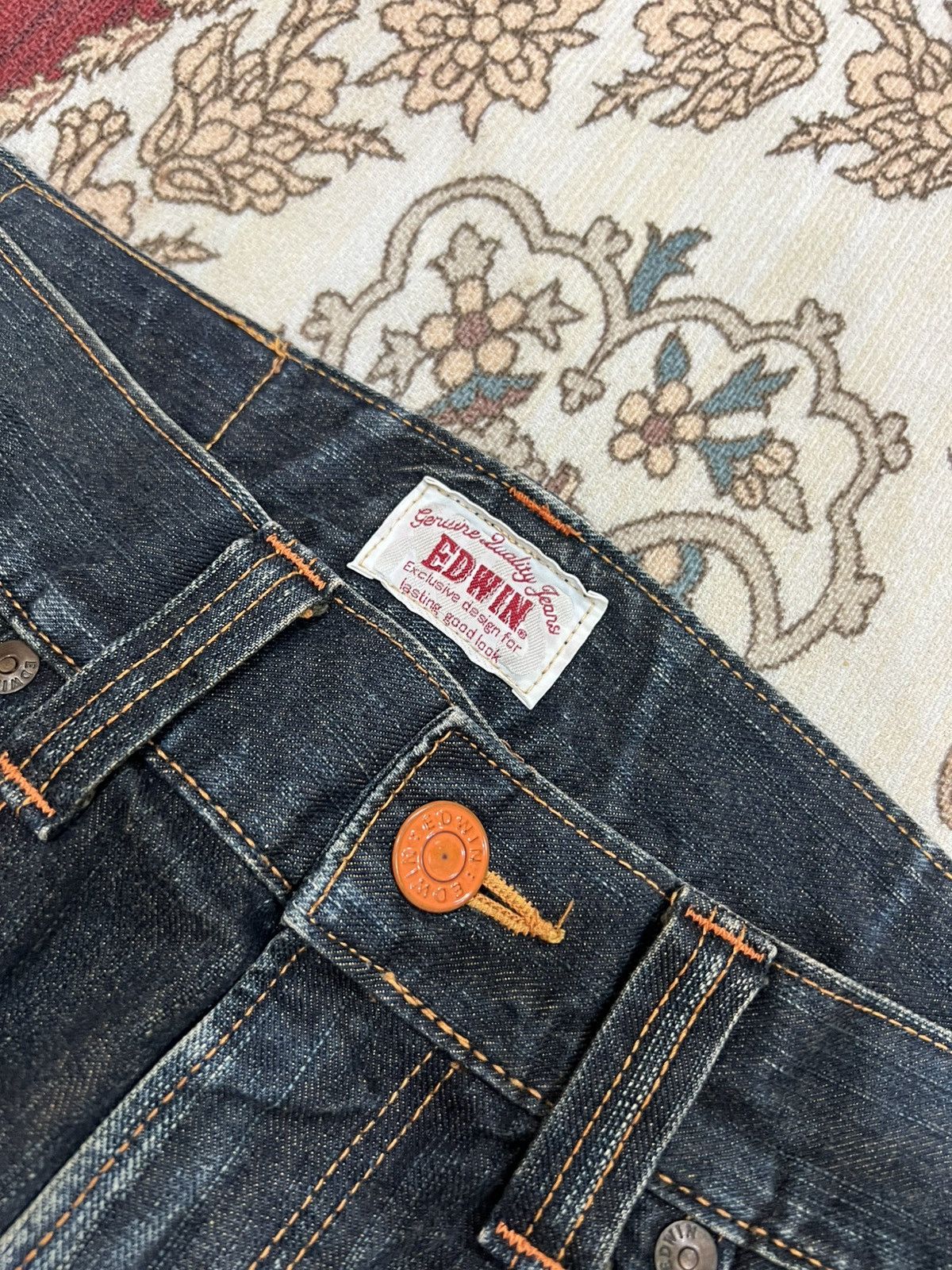 Edwin 💥Flare💥Vintage Edwin XV Exclusive Vintage Distress Jean Size US 32 / EU 48 - 10 Thumbnail