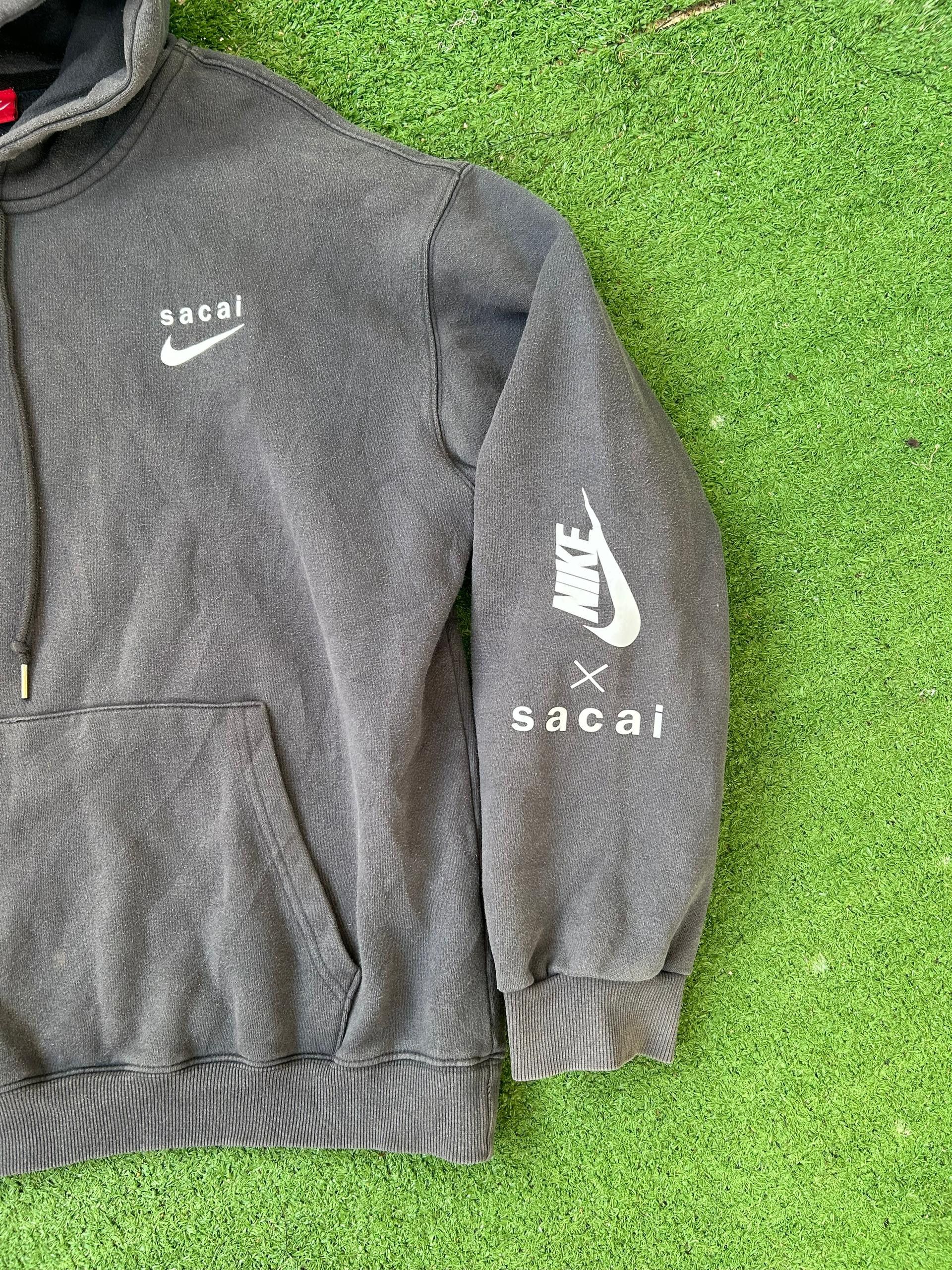 Nike Crazy Vintage Sun Faded Nike x Sacai Hoodies Size US XL / EU 56 / 4 - 2 Thumbnail