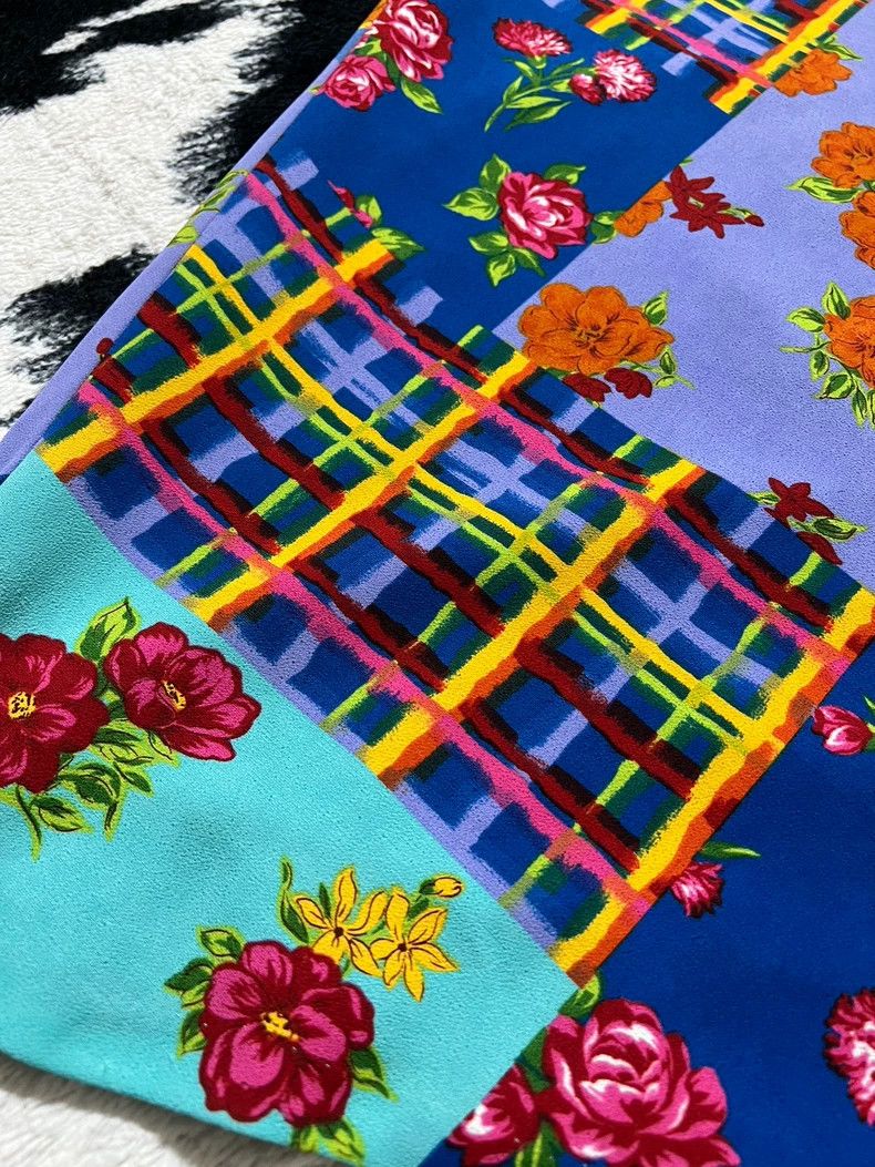 Kenzo KENZO Baijia fabric patchwork floral skirt Size 25" / US 0 / IT 36 - 3 Thumbnail