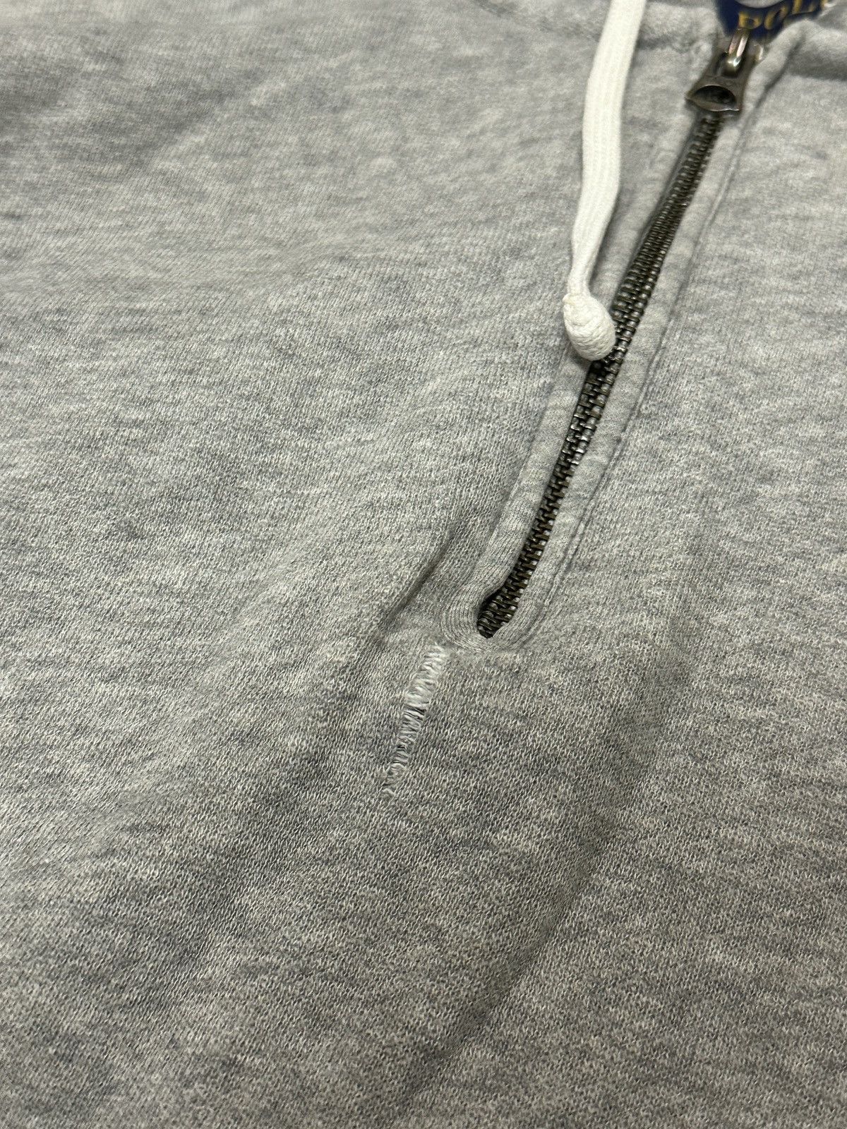Polo Ralph Lauren Polo Ralph Lauren P Logo 1/4 Zip Hoodie Gray Men’s XL Size US XL / EU 56 / 4 - 8 Thumbnail