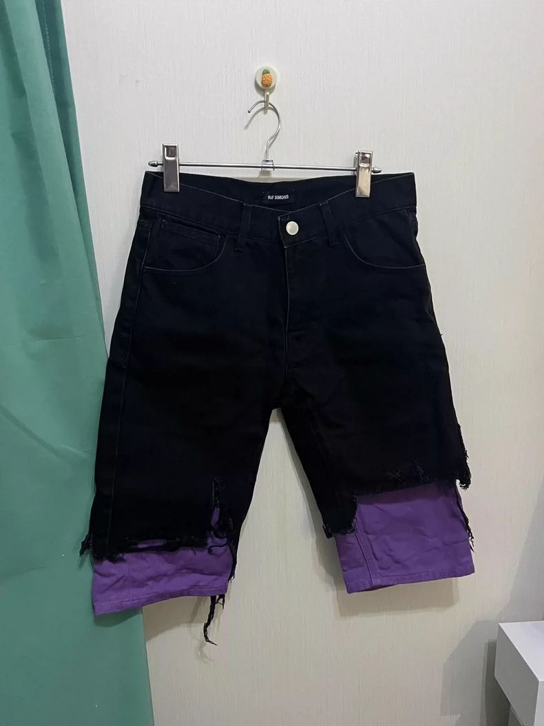 Raf Simons Raf simons Imitation old stitched denim shorts 20 Size US 28 / EU 44 - 2 Thumbnail