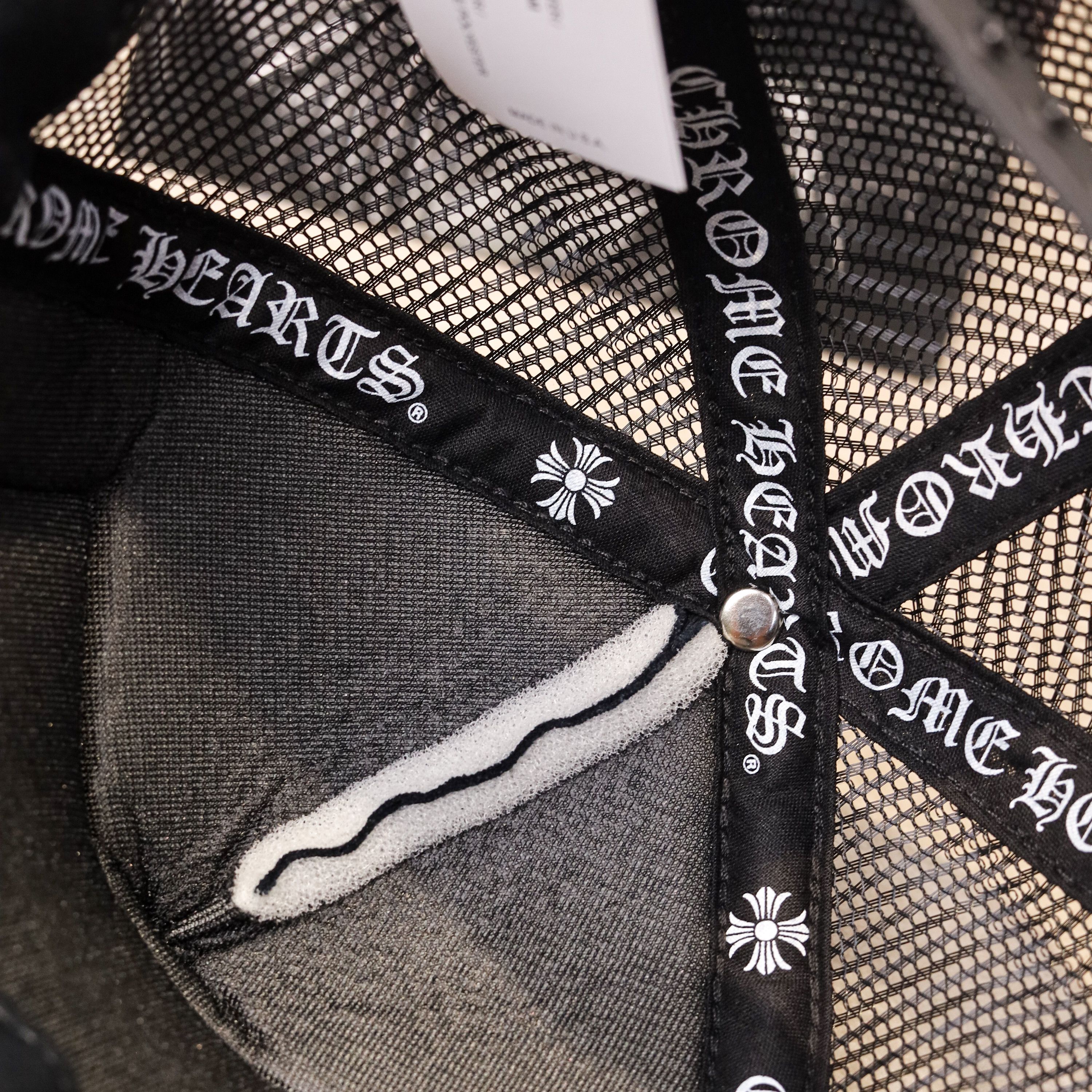 Chrome Hearts Chrome Hearts CH Hollywood trucket hat black Size ONE SIZE - 7 Thumbnail