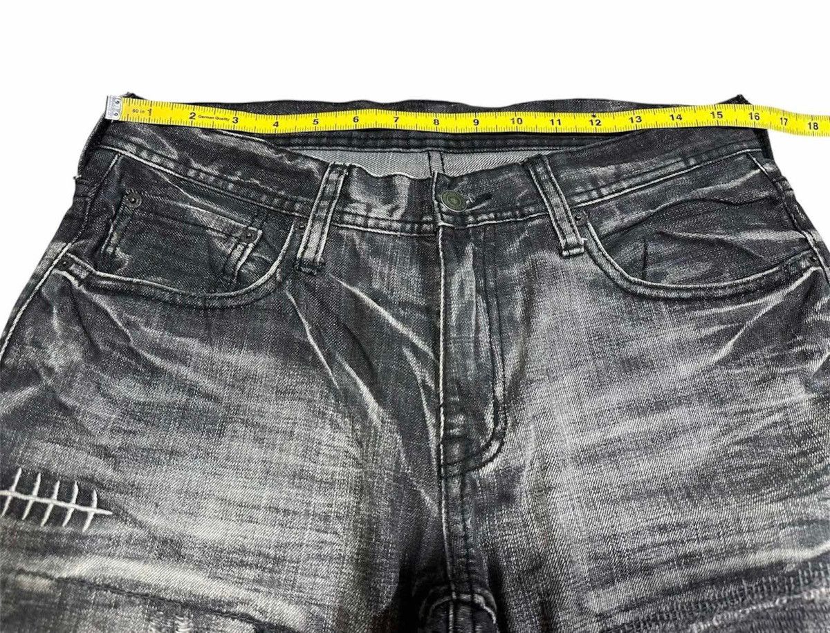 Hysteric Glamour × Japanese Brand × Seditionaries 🔥Y2K Archived Edge Rupert Distressed Patchwork Denim Punk Size US 32 / EU 48 - 17 Thumbnail