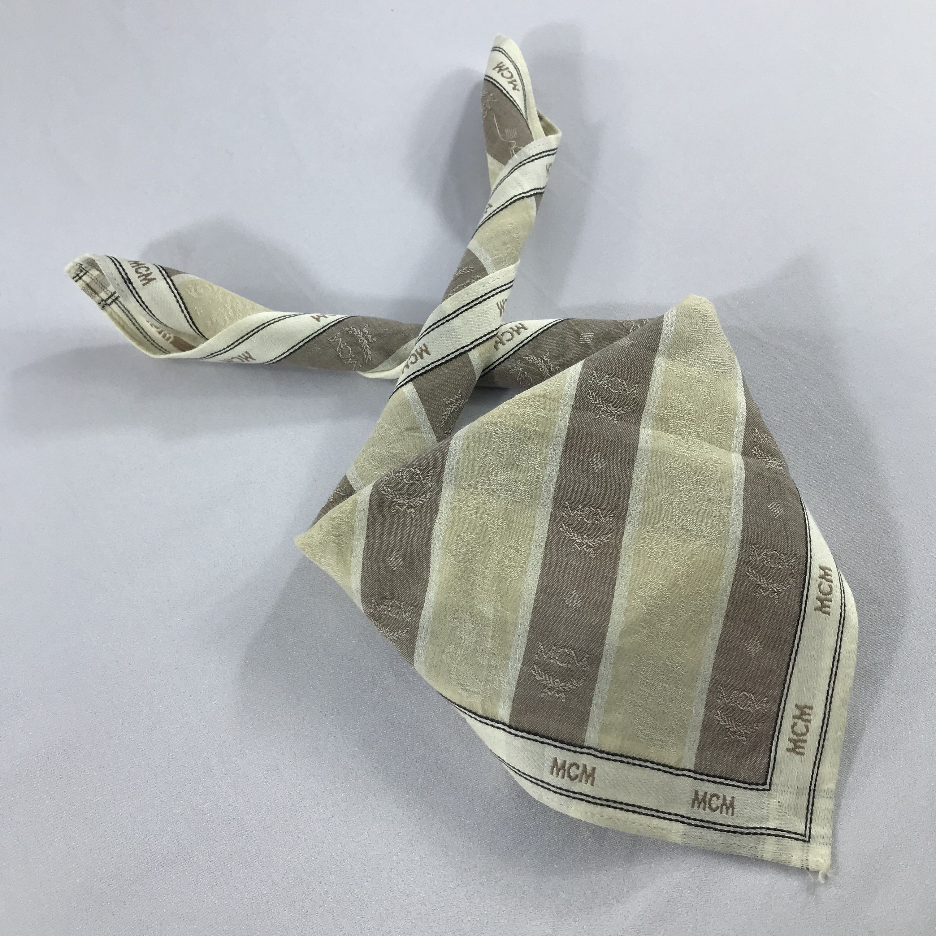 MCM × Vintage MCM Bandana / Handkerchief / Neckerchief - S2437 Size ONE SIZE - 4 Thumbnail