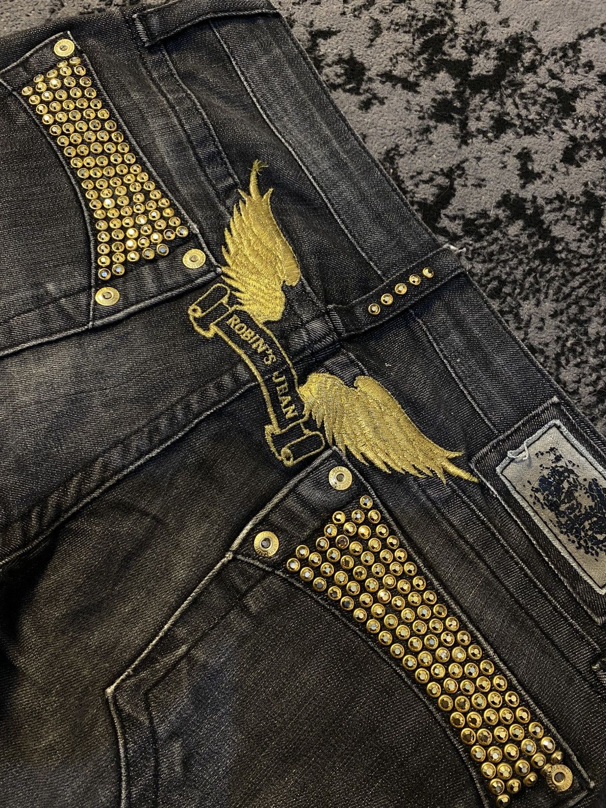 Hysteric Glamour × Undercover Robins Jeans Super Garbot Wings Denim 🔥 Size 27" / US 4 / IT 40 - 9 Thumbnail