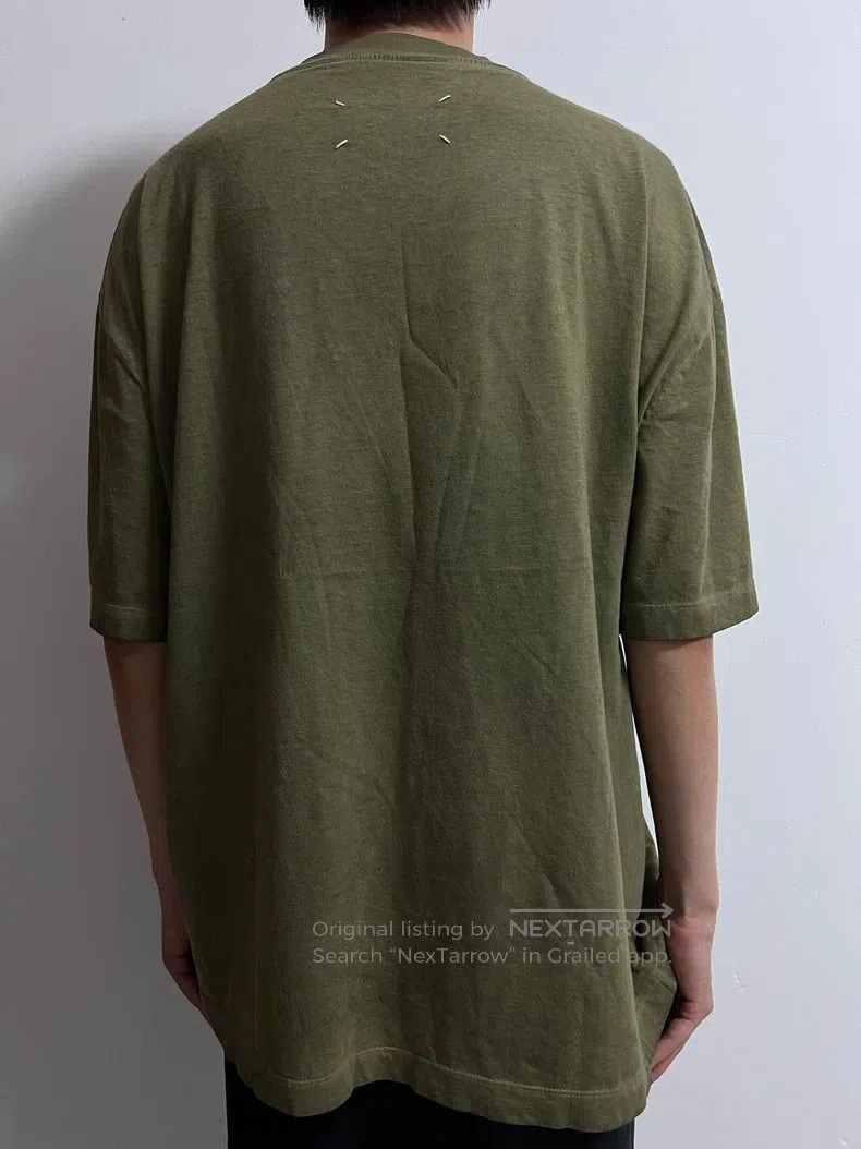 Maison Margiela Maison Margiela T-shirt with four-corner logo print on the Size US S / EU 44-46 / 1 - 6 Thumbnail