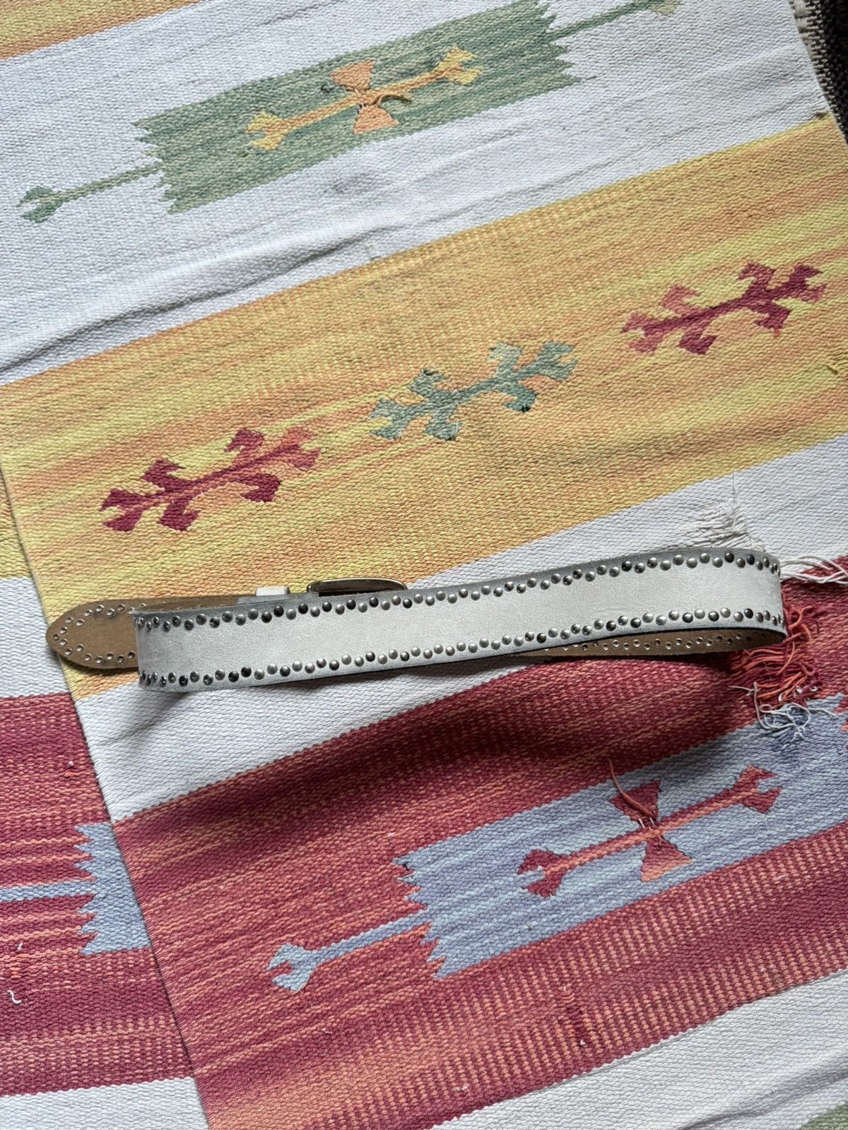 Genuine Leather Vintage Genuine Leather Made In Germany Western Cowboy Belt Size ONE SIZE - 3 Thumbnail
