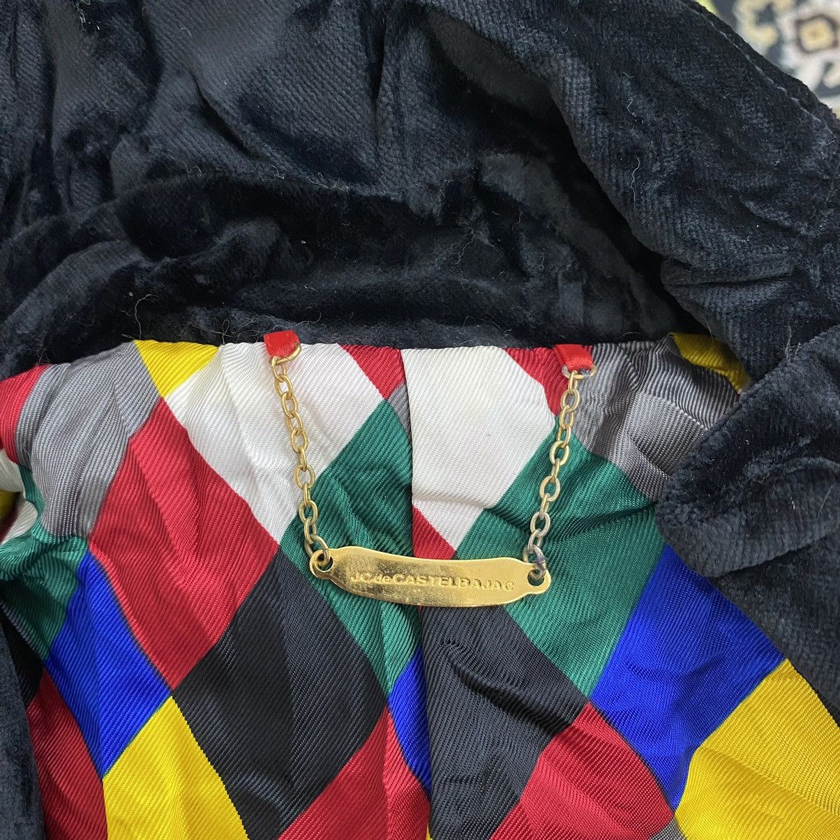 Jean Charles De Castelbajac Vintage JC DE CASTELBAJAC Sailor Style Black Pop Art Coat Size US S / EU 44-46 / 1 - 4 Thumbnail