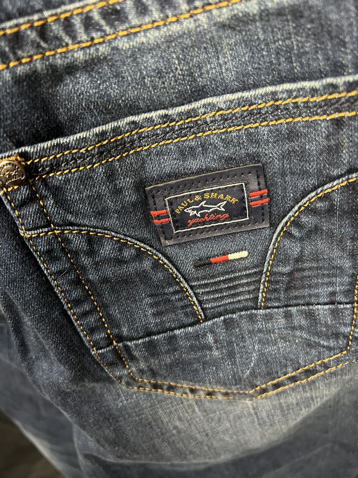 Paul & Shark × Vintage 🔴 Vintage Paul&Shark Yachting jeans superior quality Size US 30 / EU 46 - 5 Thumbnail
