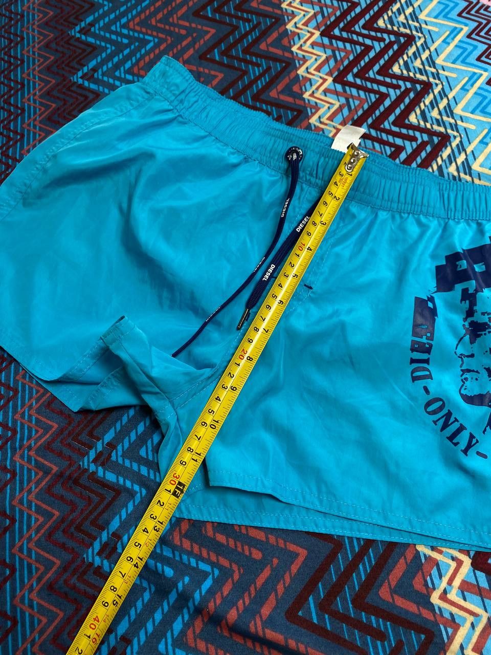 Diesel × Vintage Vintage Diesel Nylon shorts Swim Big Logo Oldmoney Size US 34 / EU 50 - 8 Thumbnail